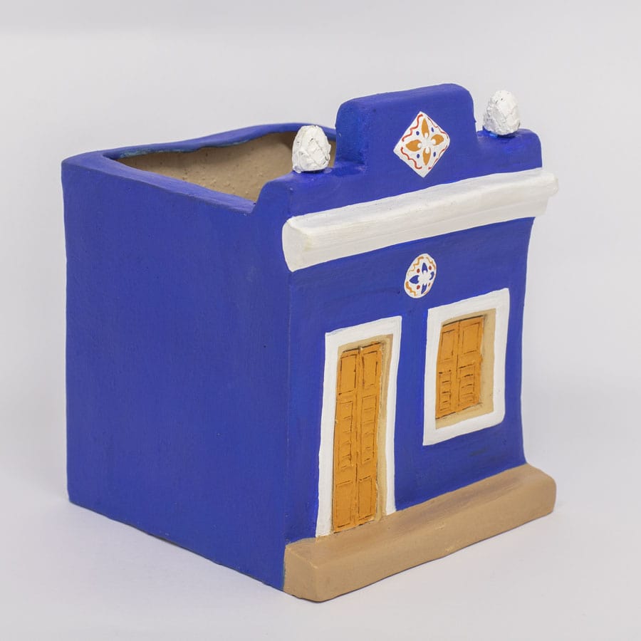 Vaso para Plantas Casario Guadalupe Azul P