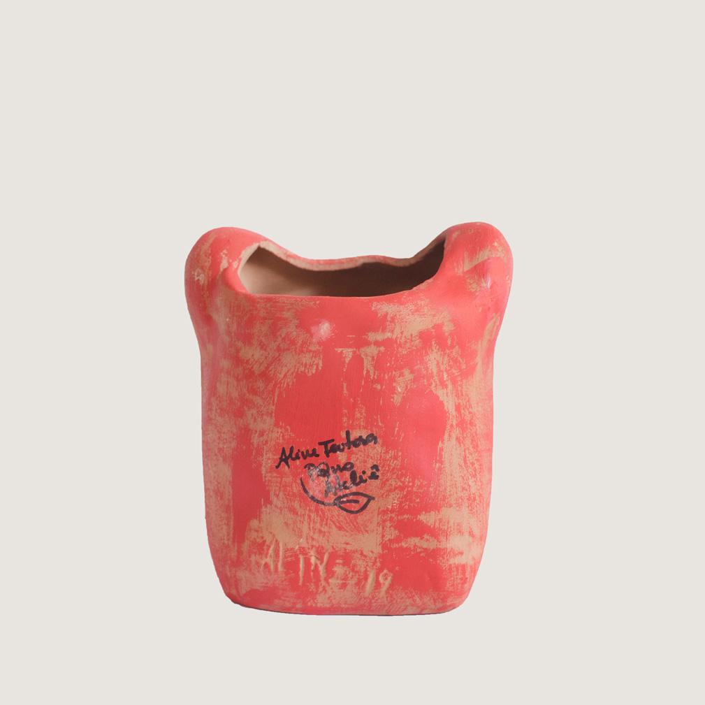 Vaso para Plantas La Ursa Vermelho