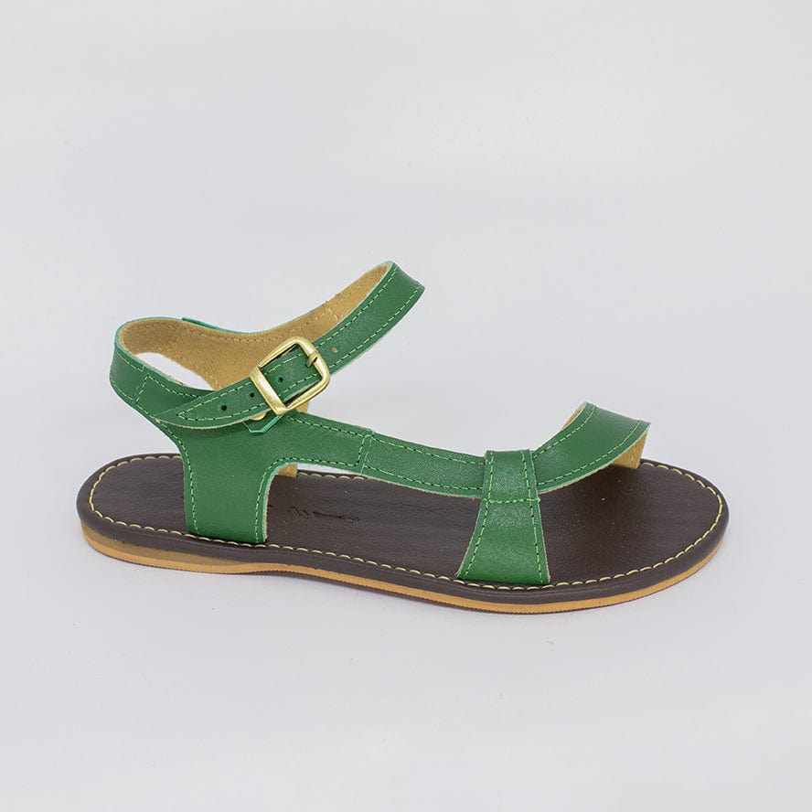 Sandália Rasteira Feminina Verde FV B-43