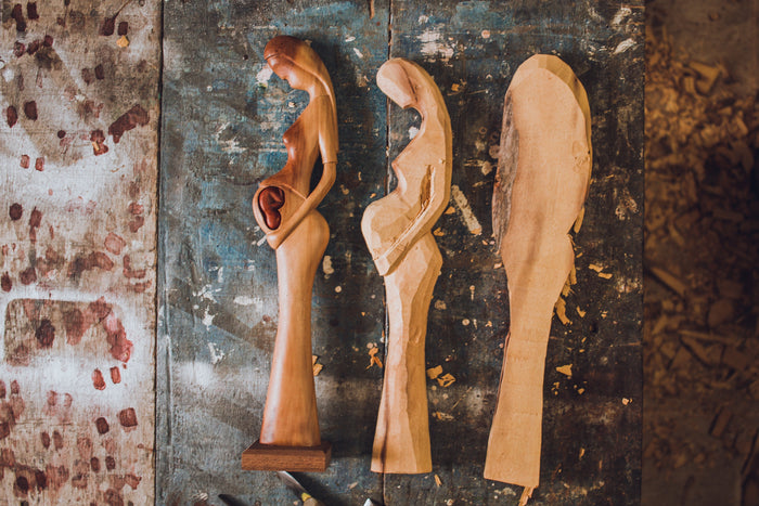 MESTRE ELIAS E SUAS BELAS ESCULTURAS