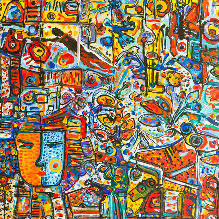 Quadro Abstrato Decorativo