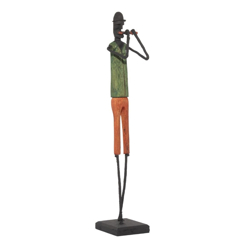 Escultura Madeira e Arame 36