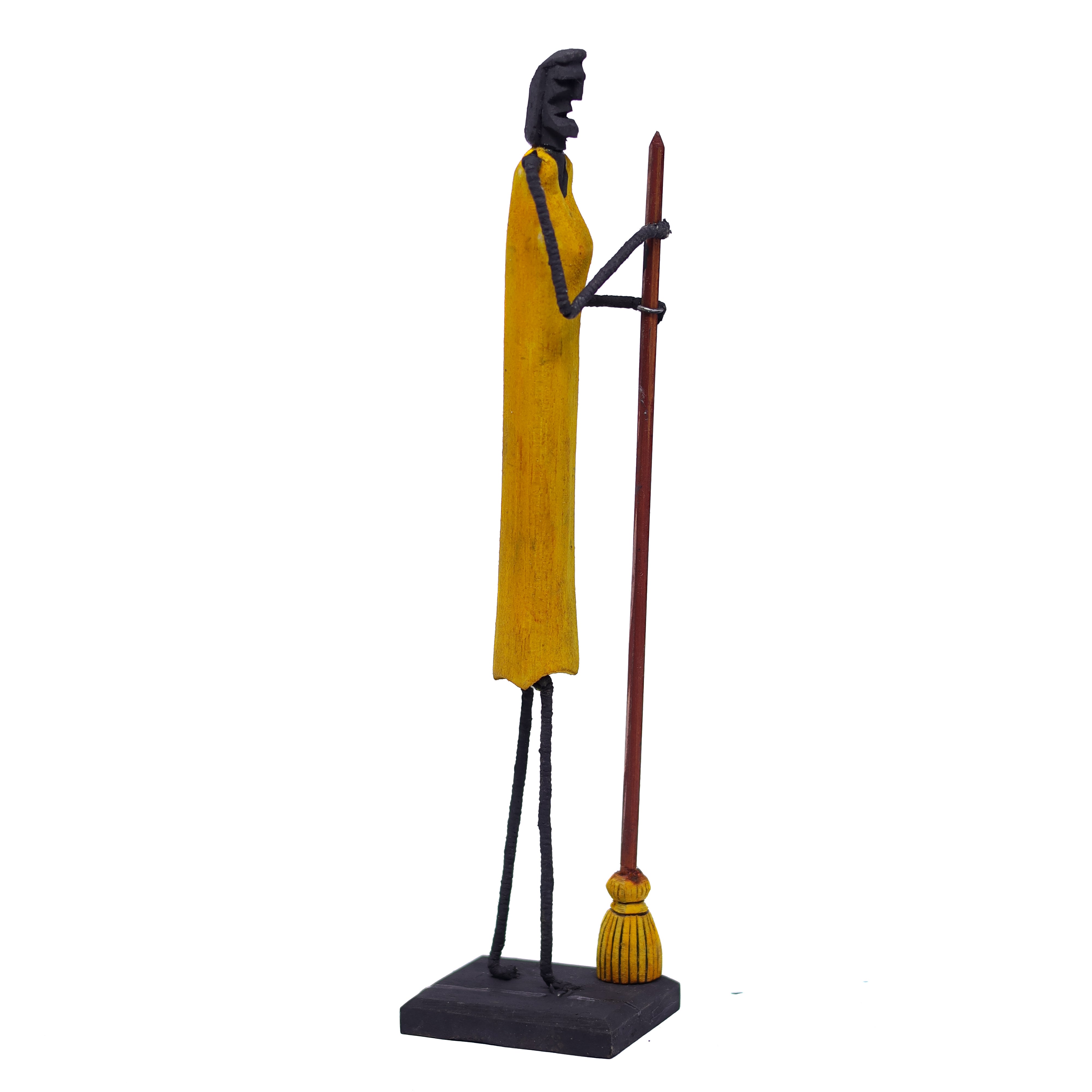 Escultura Madeira e Arame 137