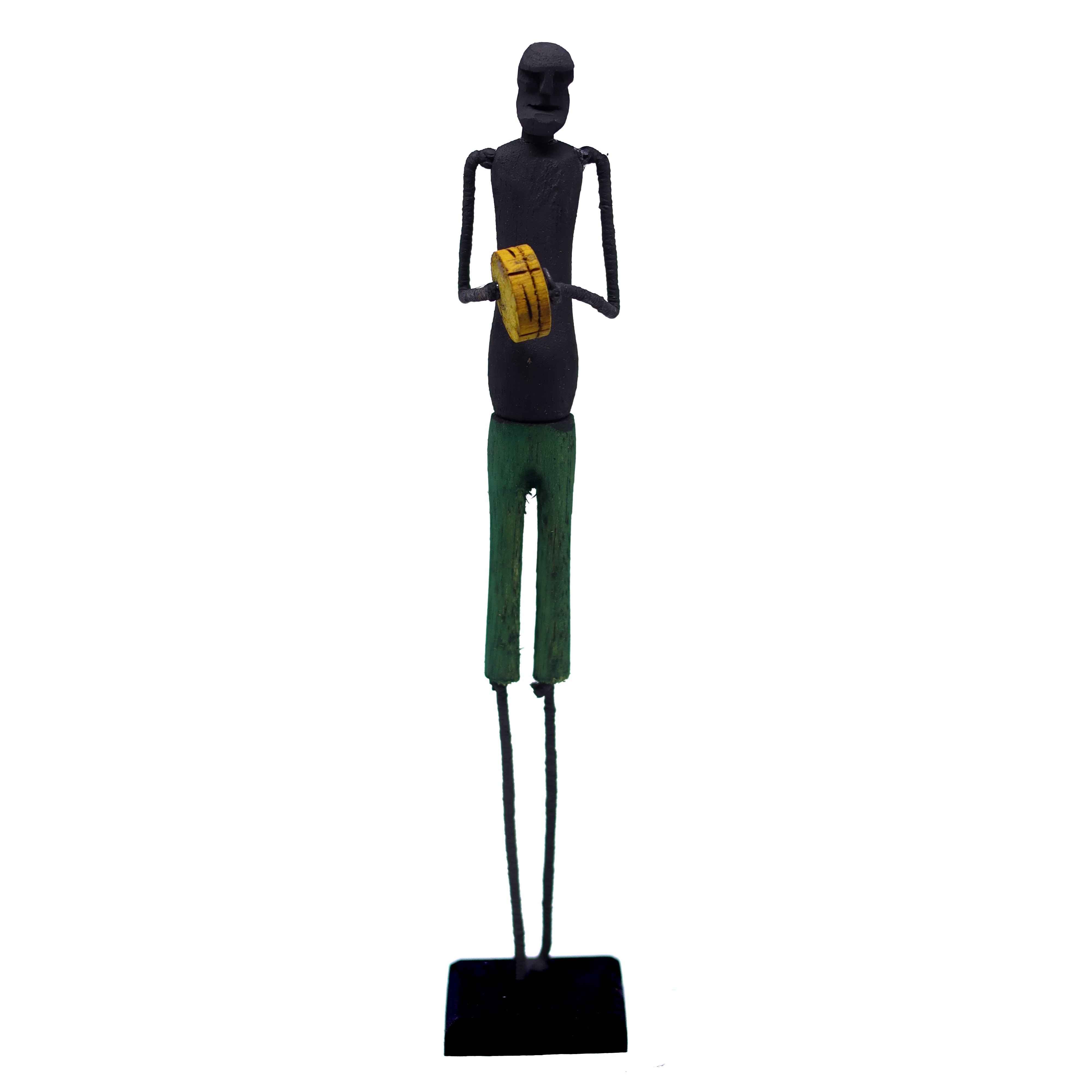 Escultura Madeira e Arame 108