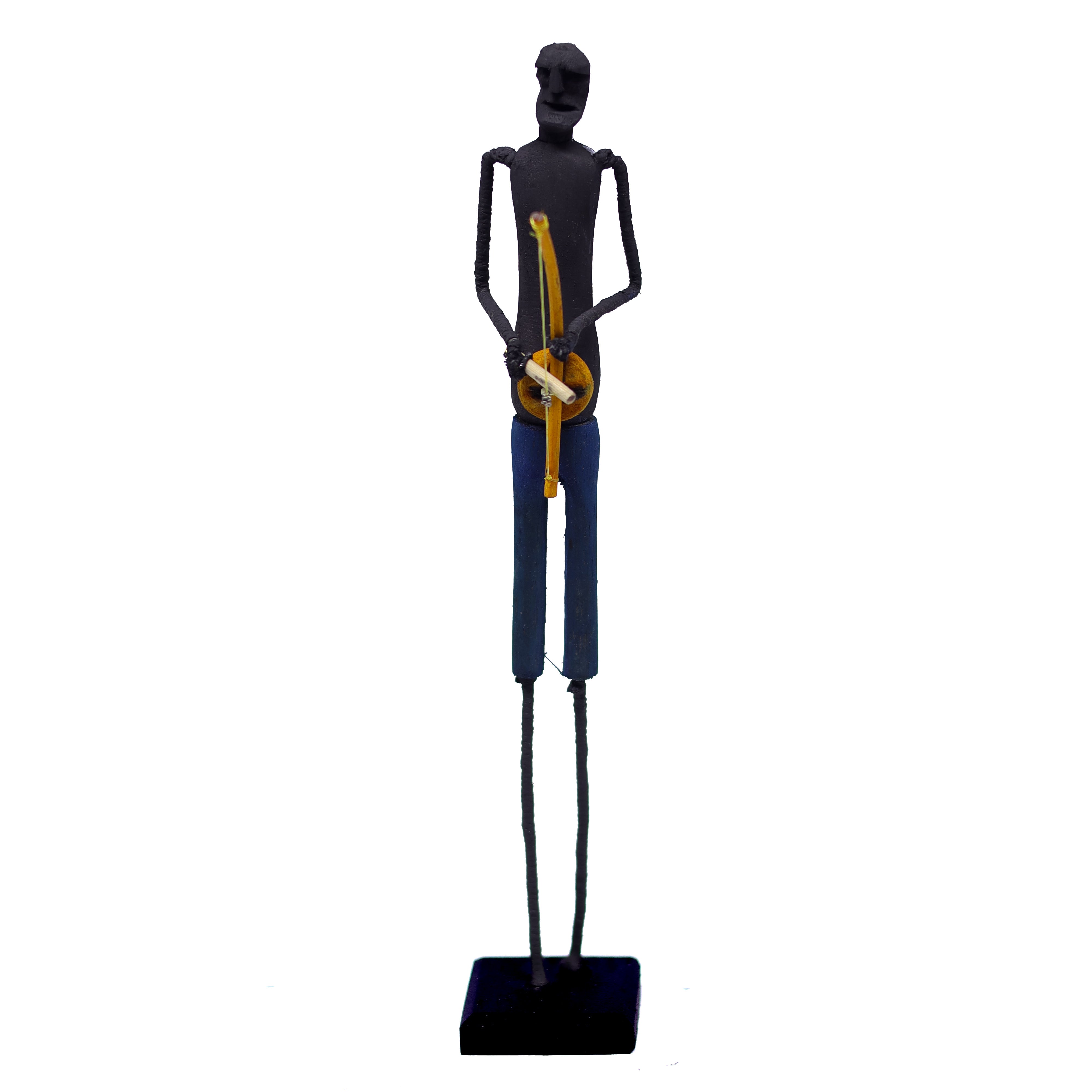 Escultura Madeira e Arame 110