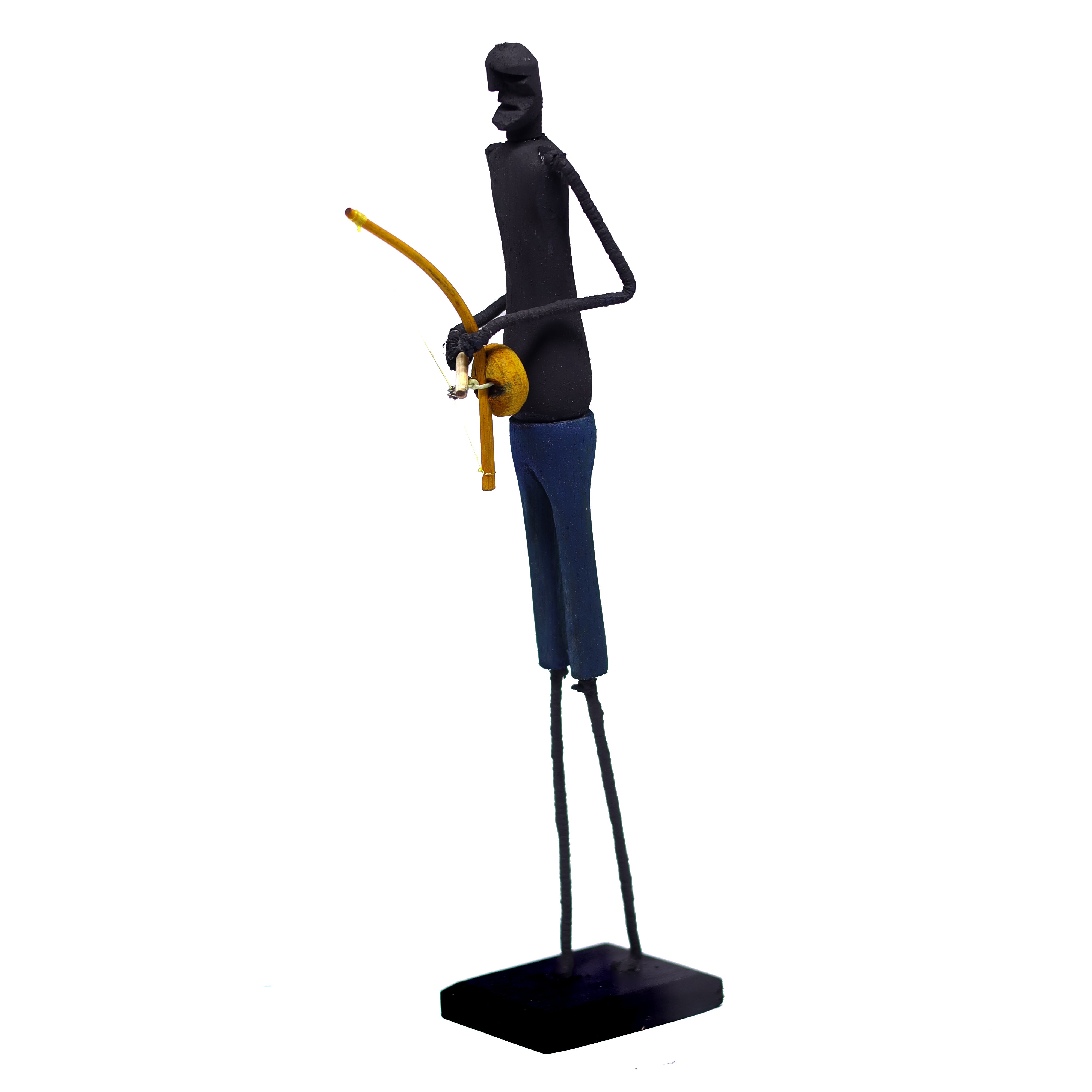 Escultura Madeira e Arame 110