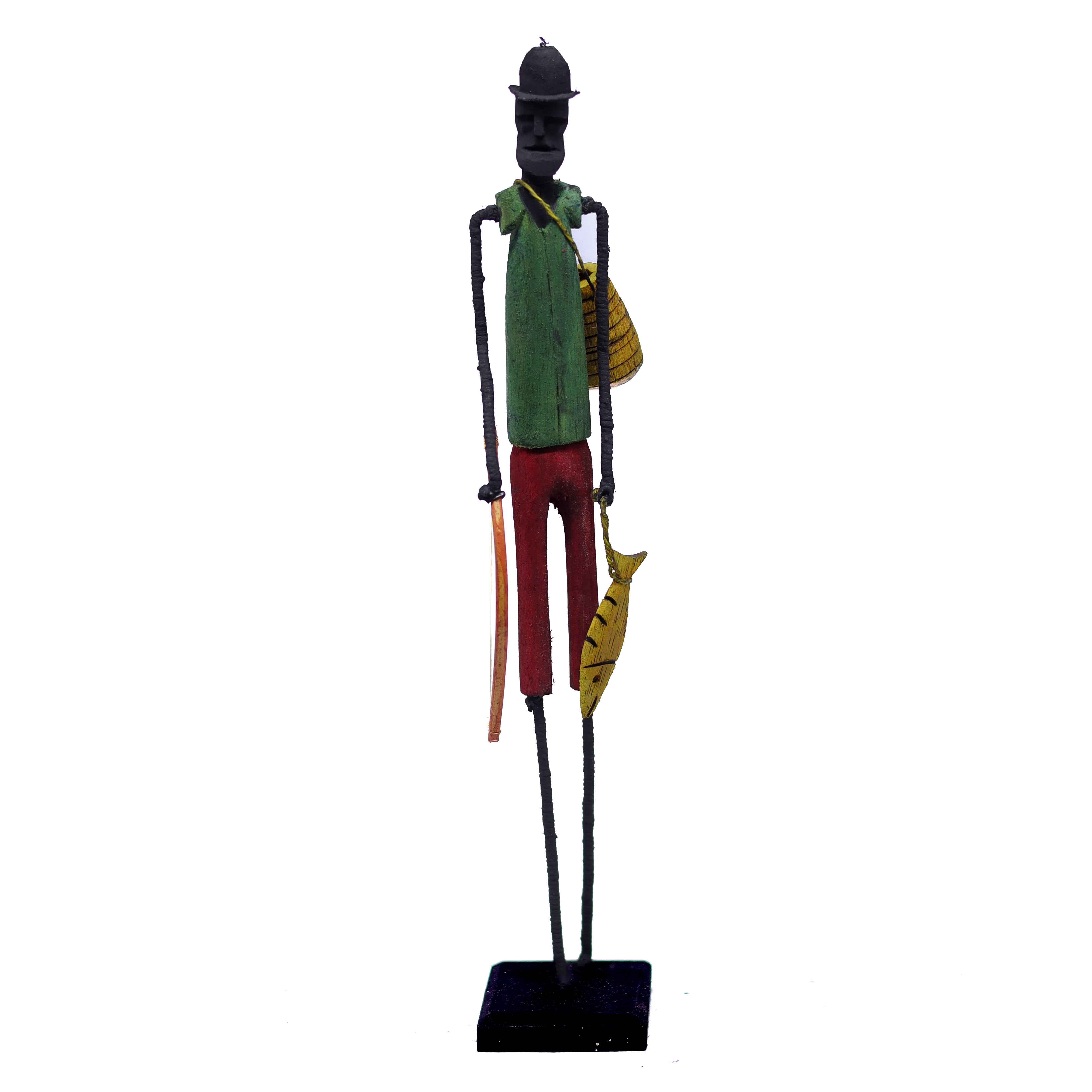 Escultura Madeira e Arame 179