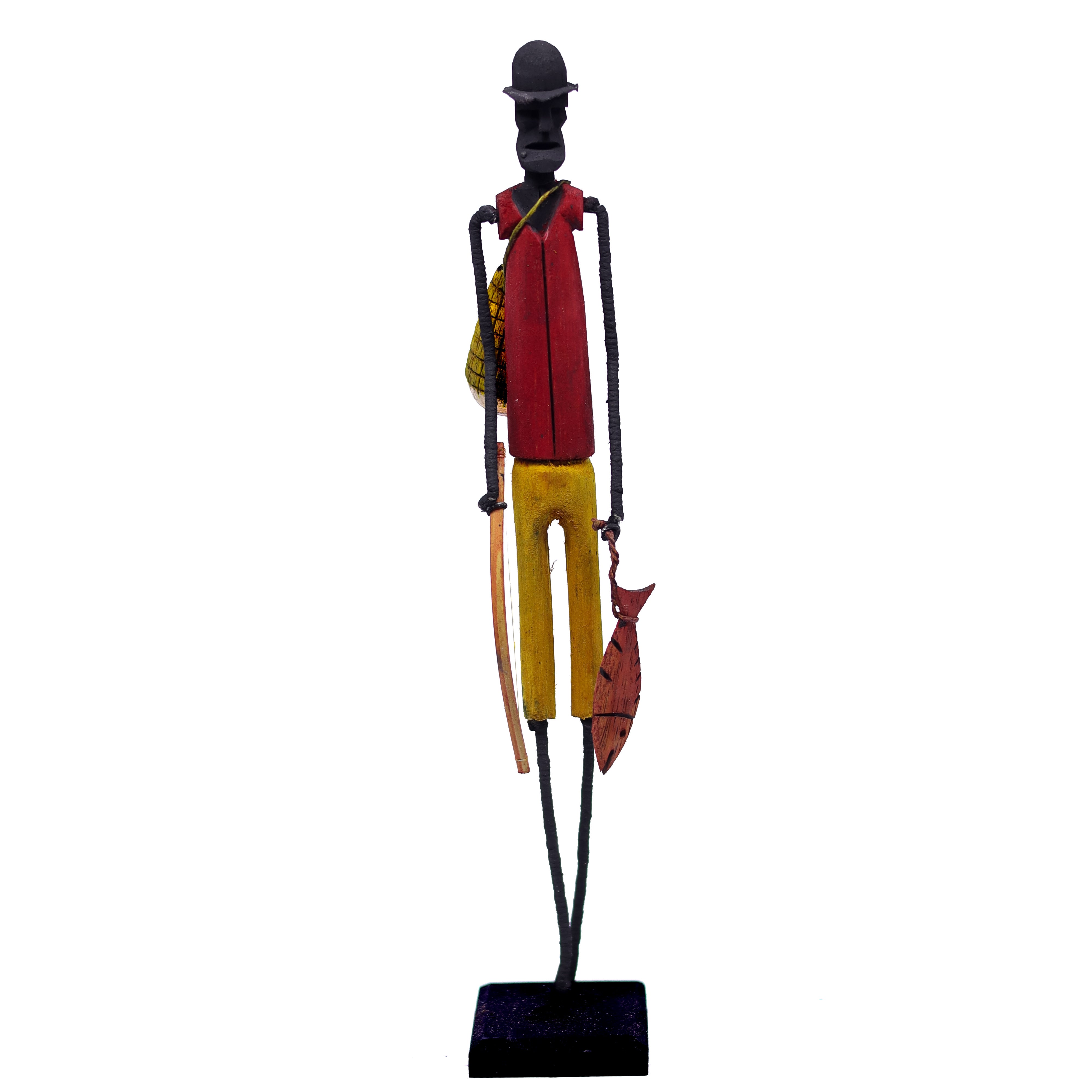 Escultura Madeira e Arame 180