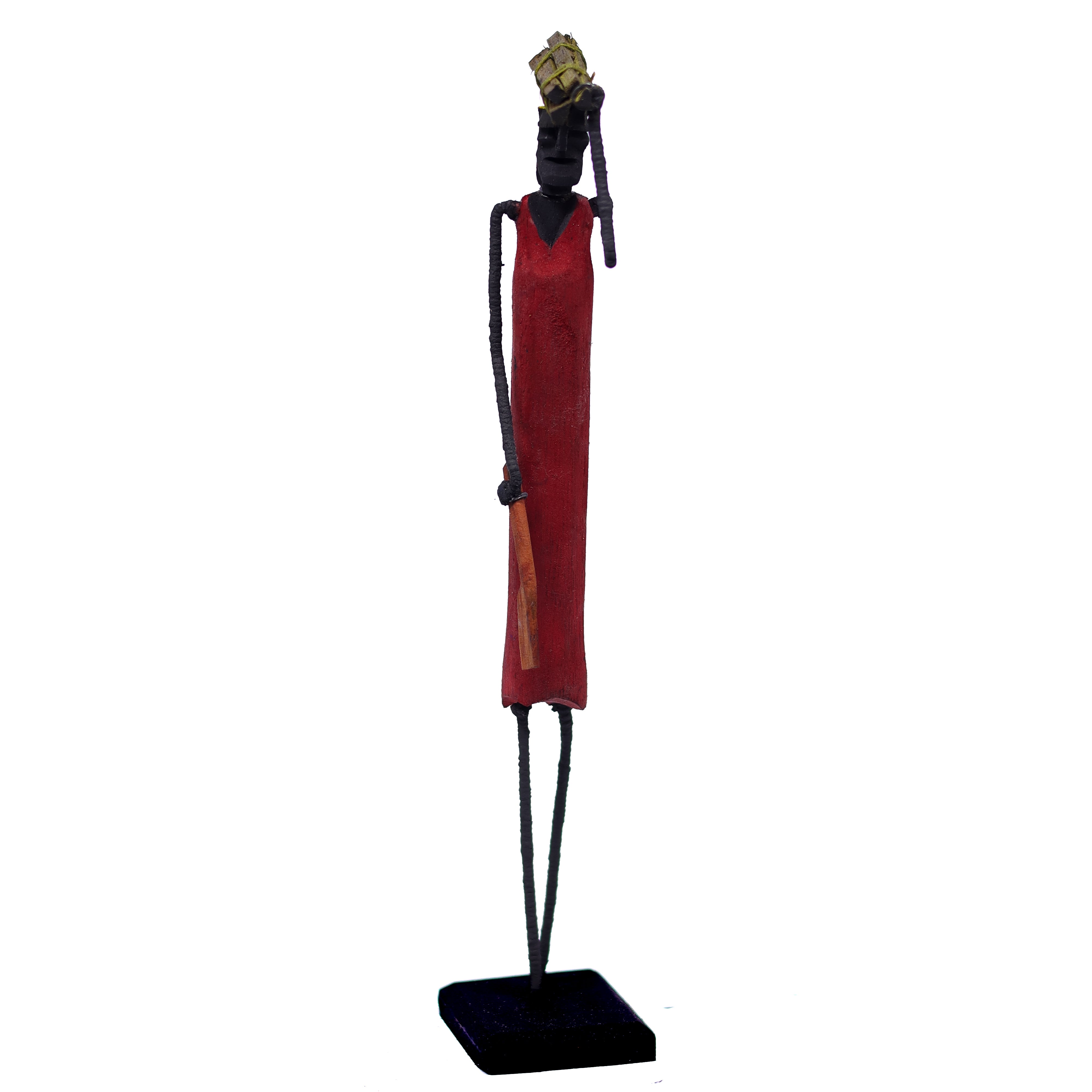 Escultura Madeira e Arame 186