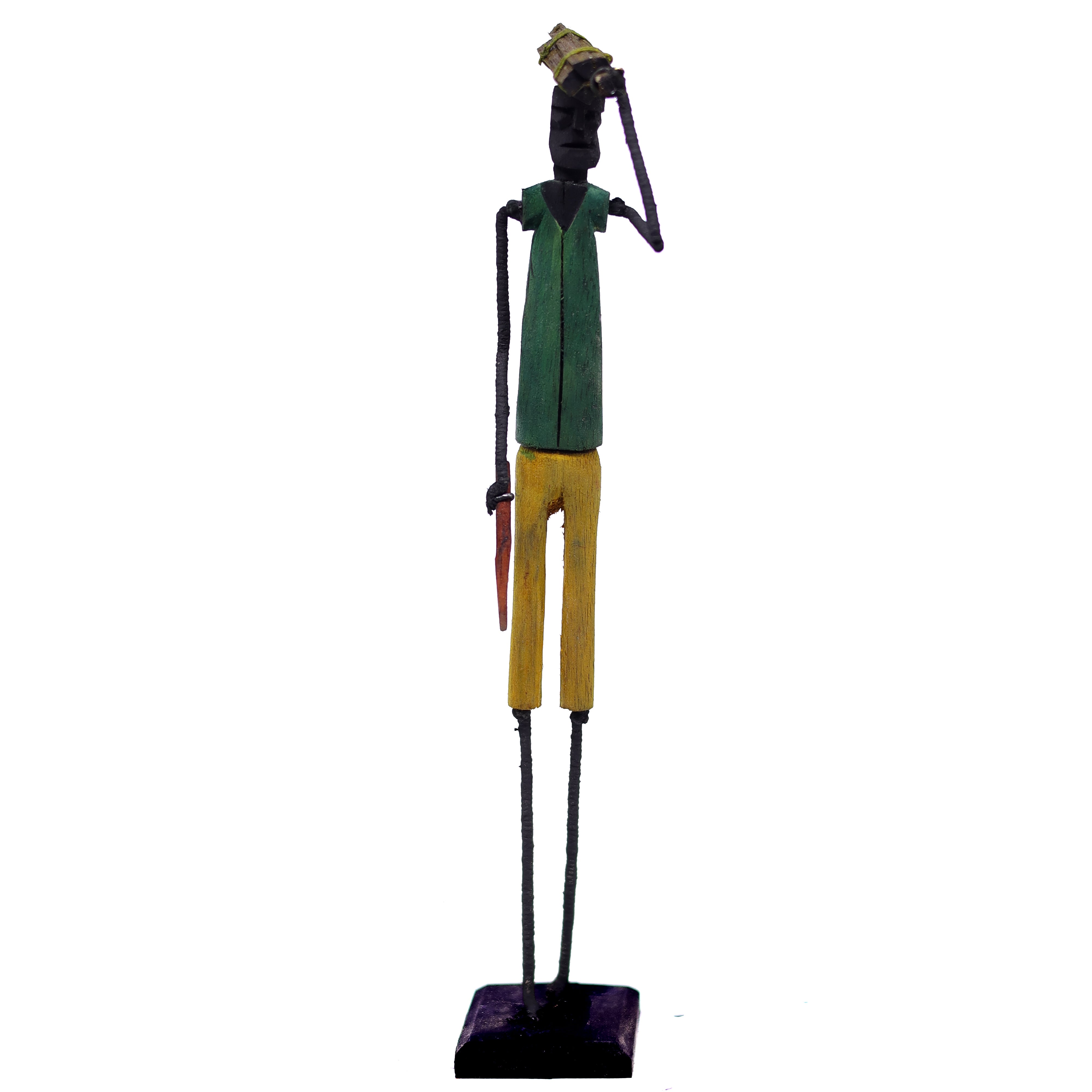 Escultura Madeira e Arame 187