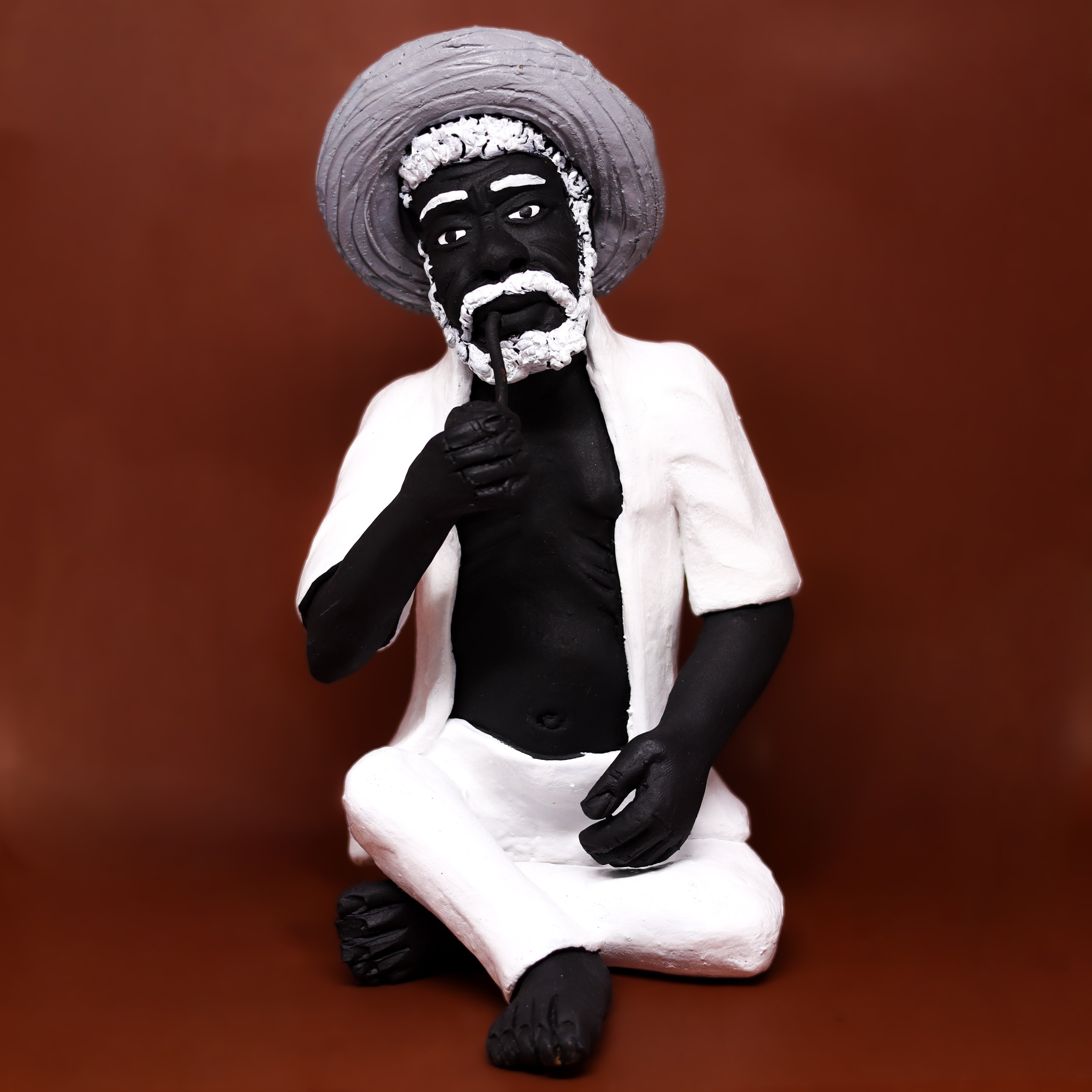 Imagem Preto Velho em Cerâmica
