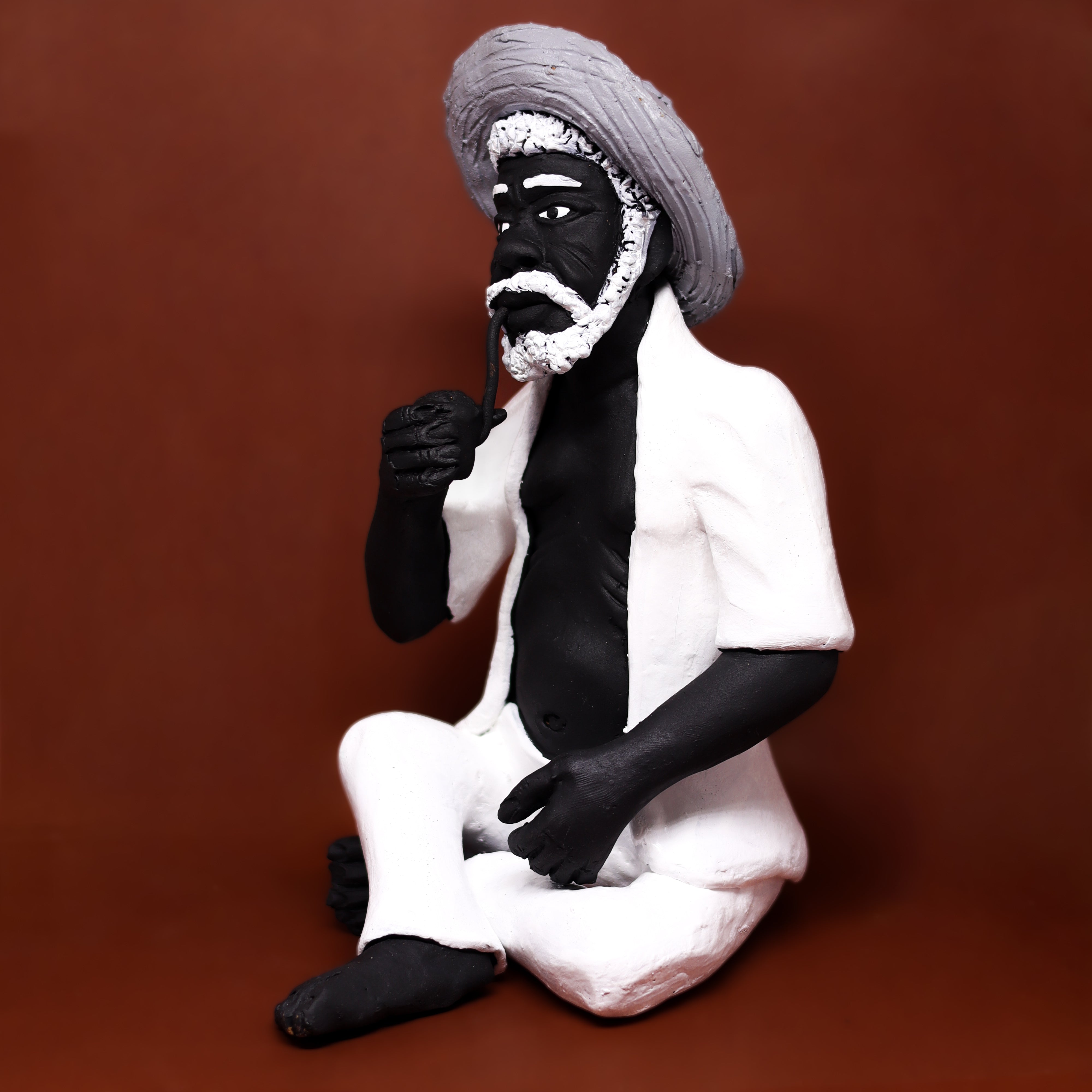Imagem Preto Velho em Cerâmica
