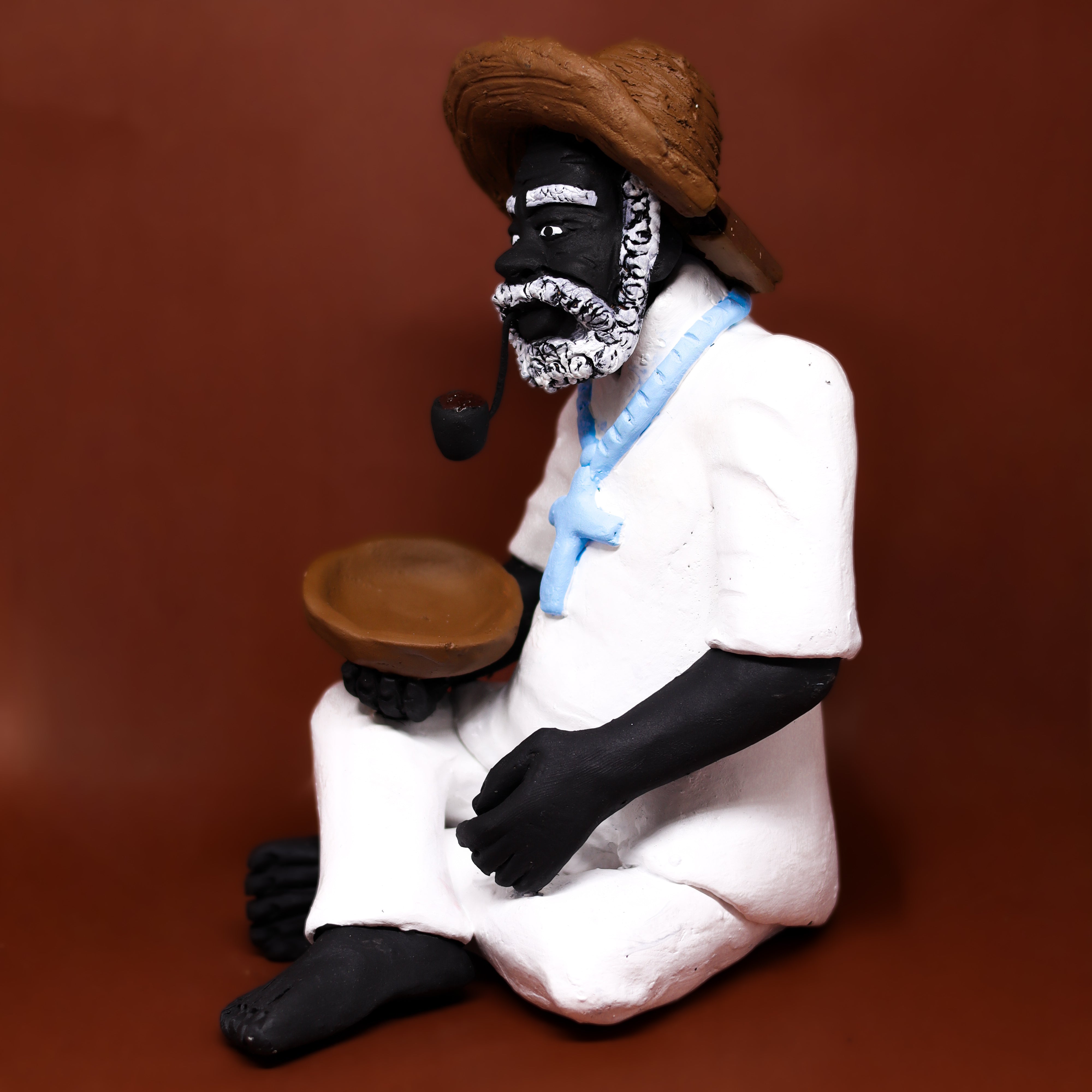 Imagem Preto Velho em Cerâmica