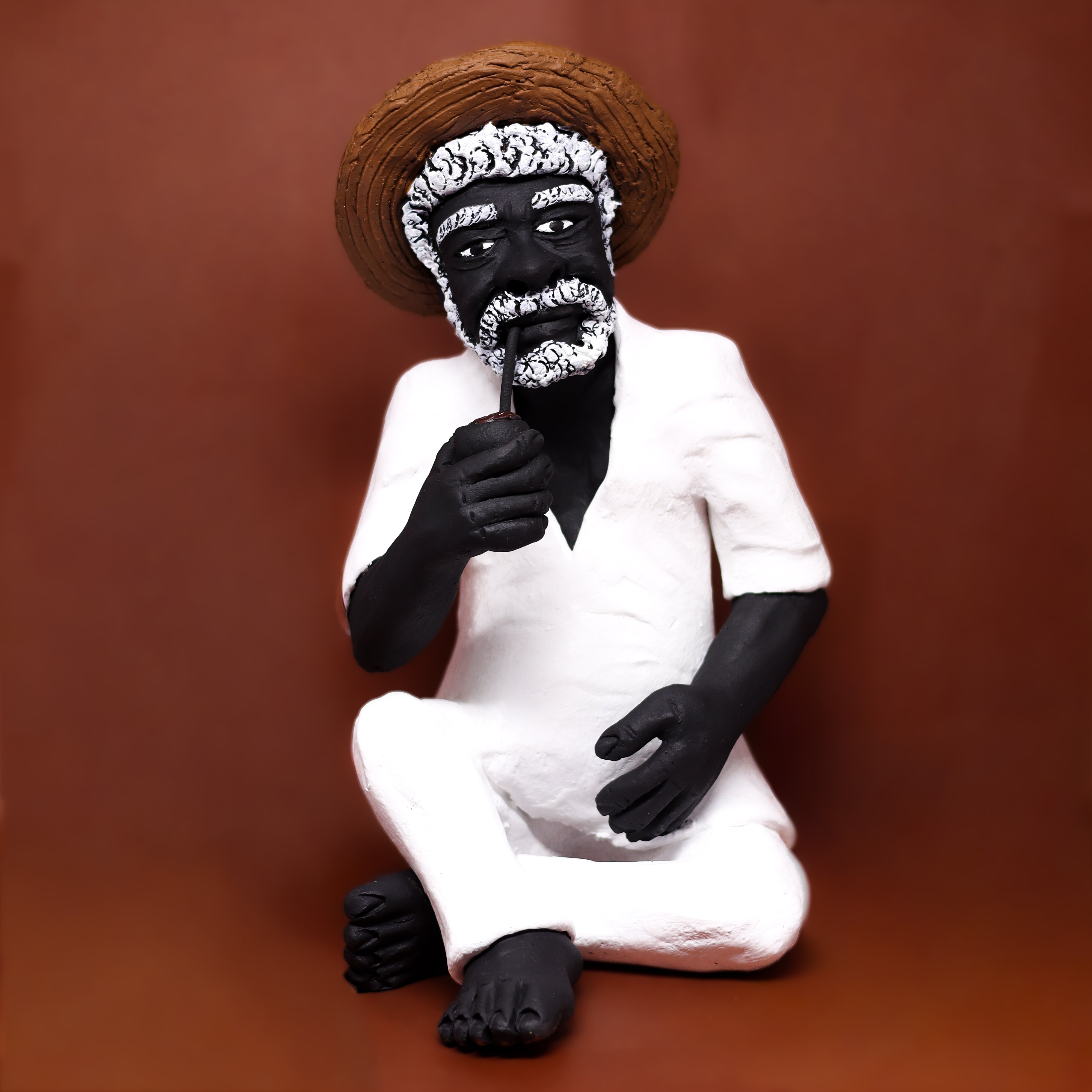 Imagem Preto Velho em Cerâmica