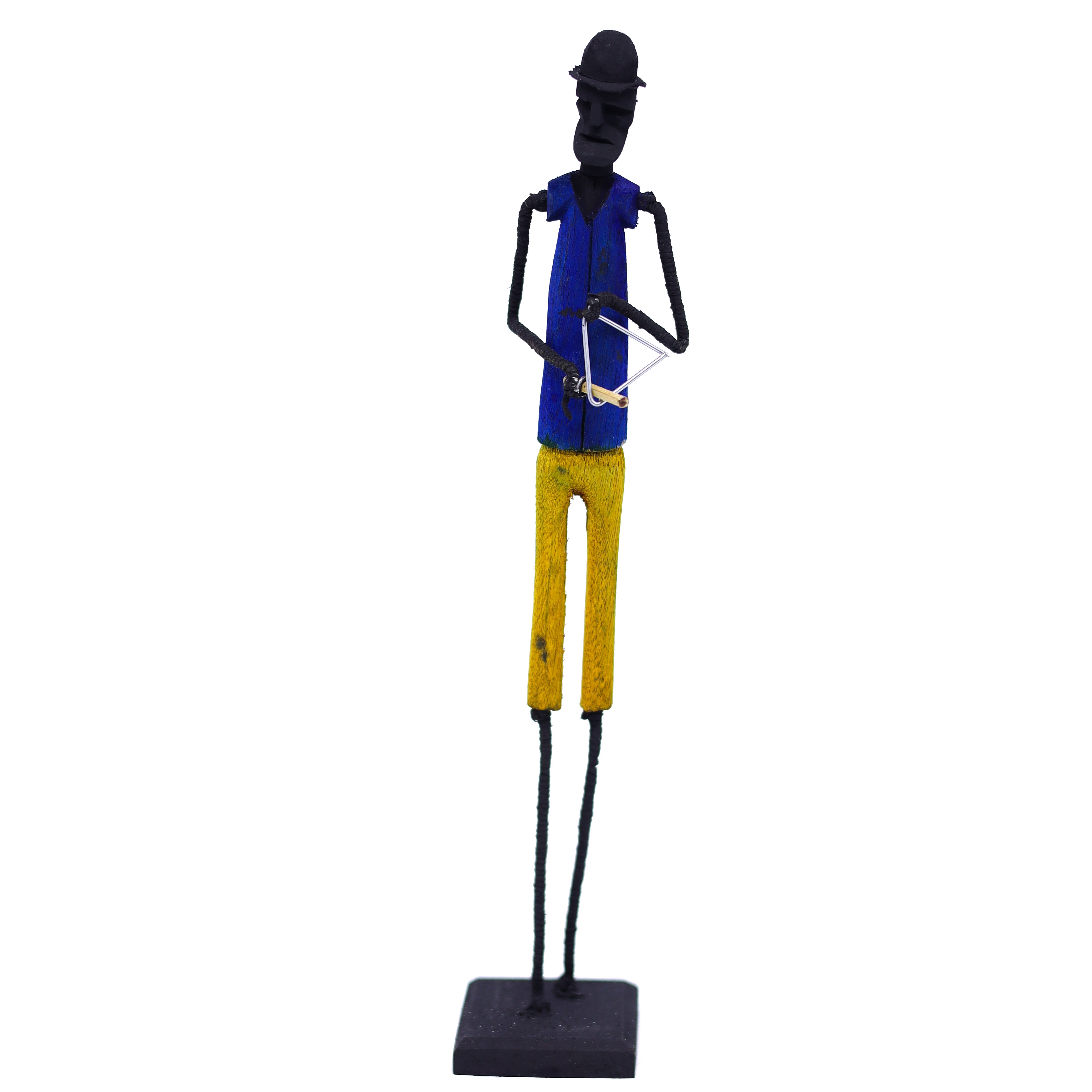 Escultura Madeira e Arame 241