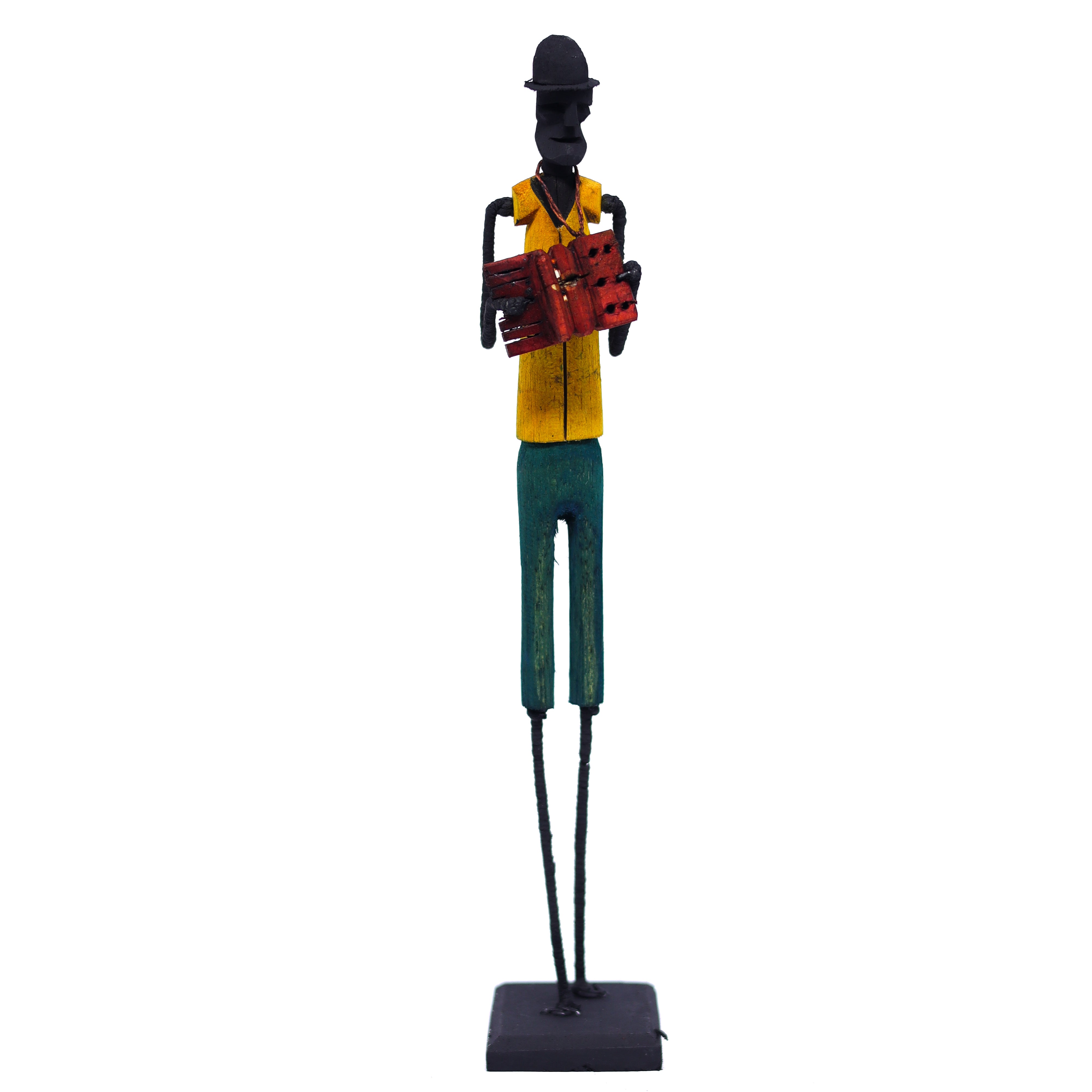 Escultura Madeira e Arame 206