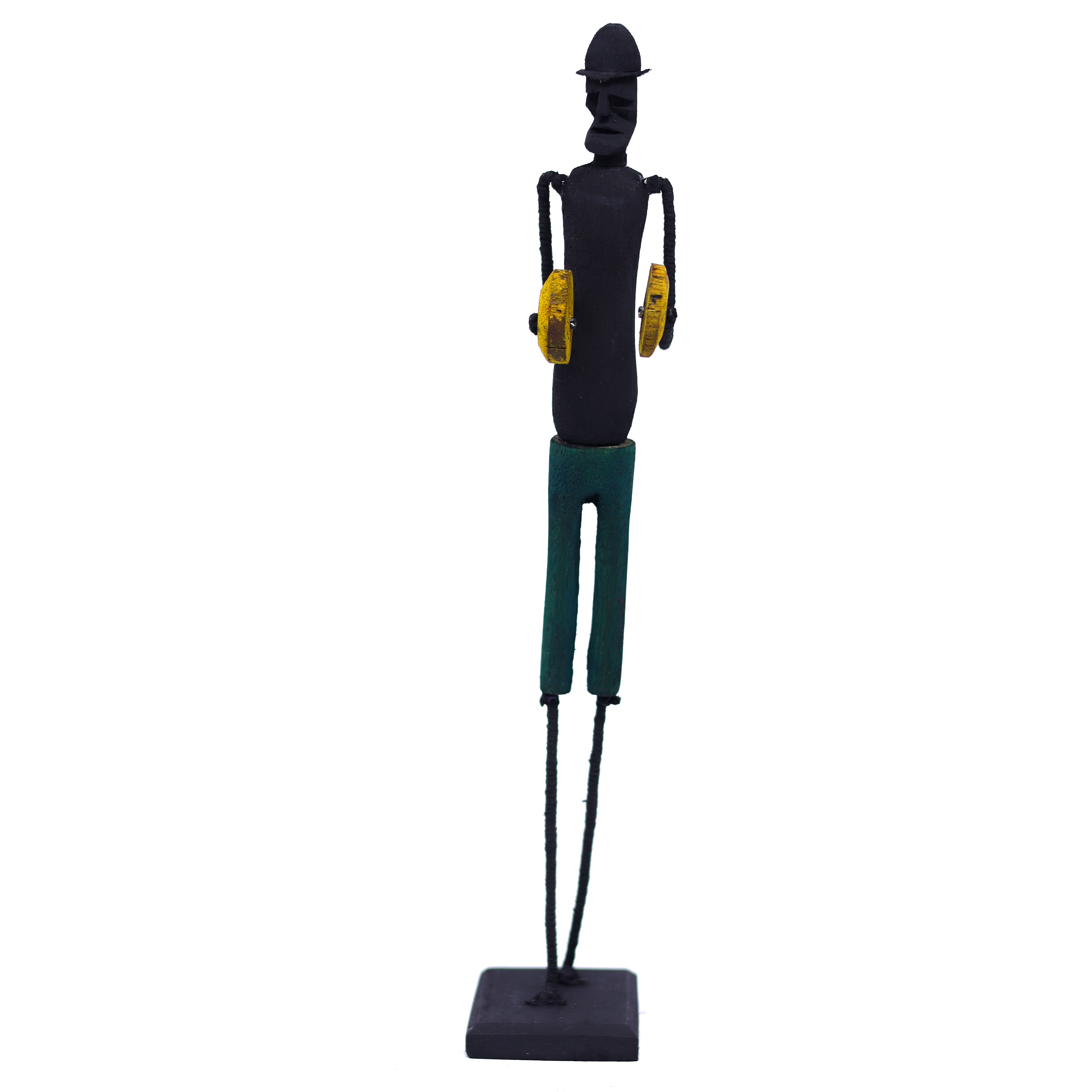 Escultura Madeira e Arame 213