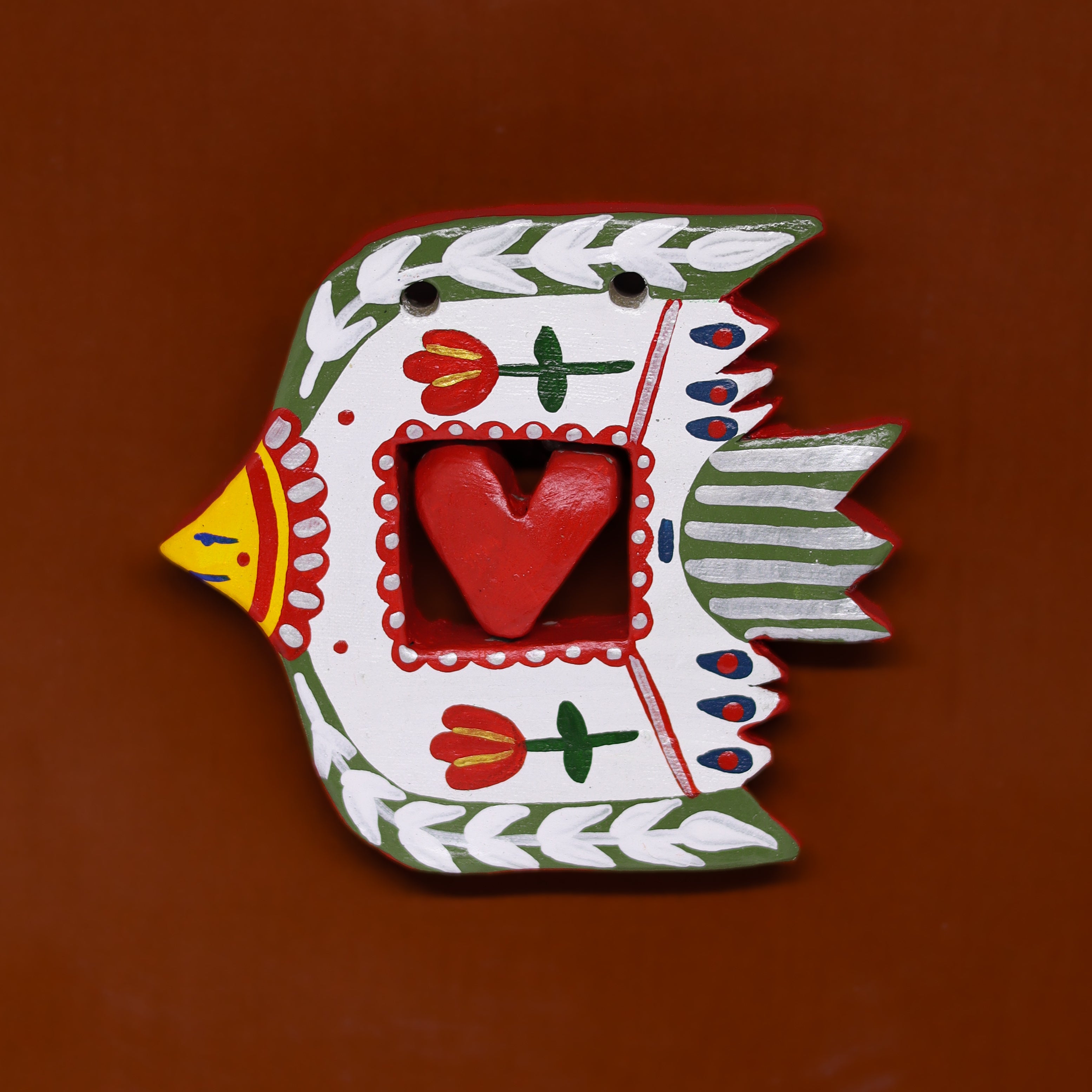 Escultura Coração de Passarinho MV 04