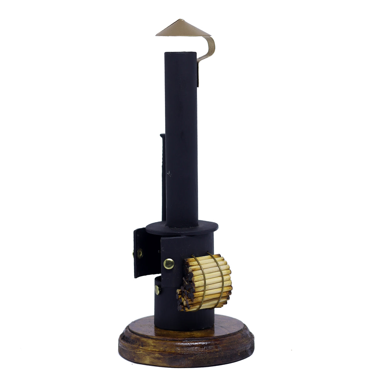 Incensário em Preto Fosco