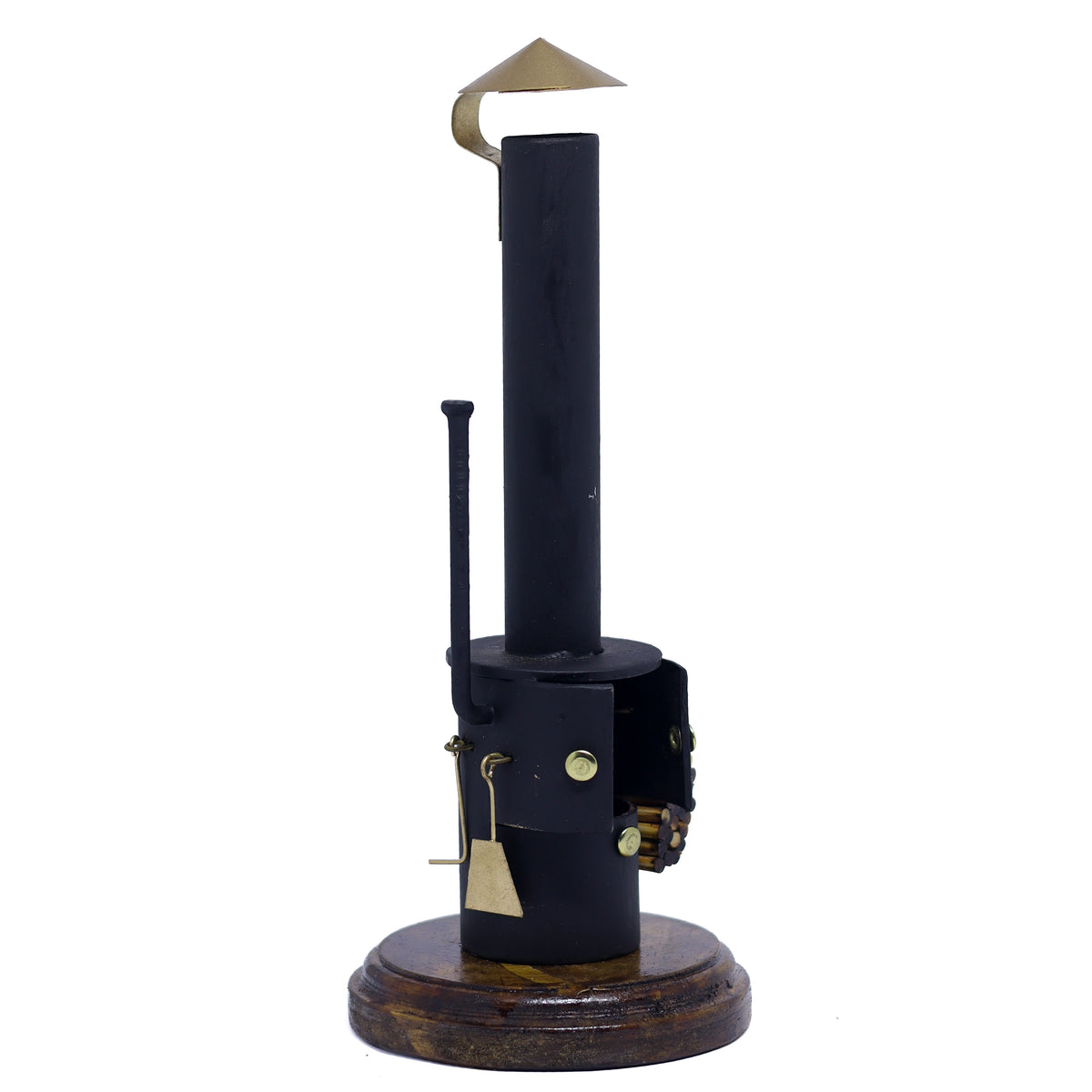 Incensário em Preto Fosco