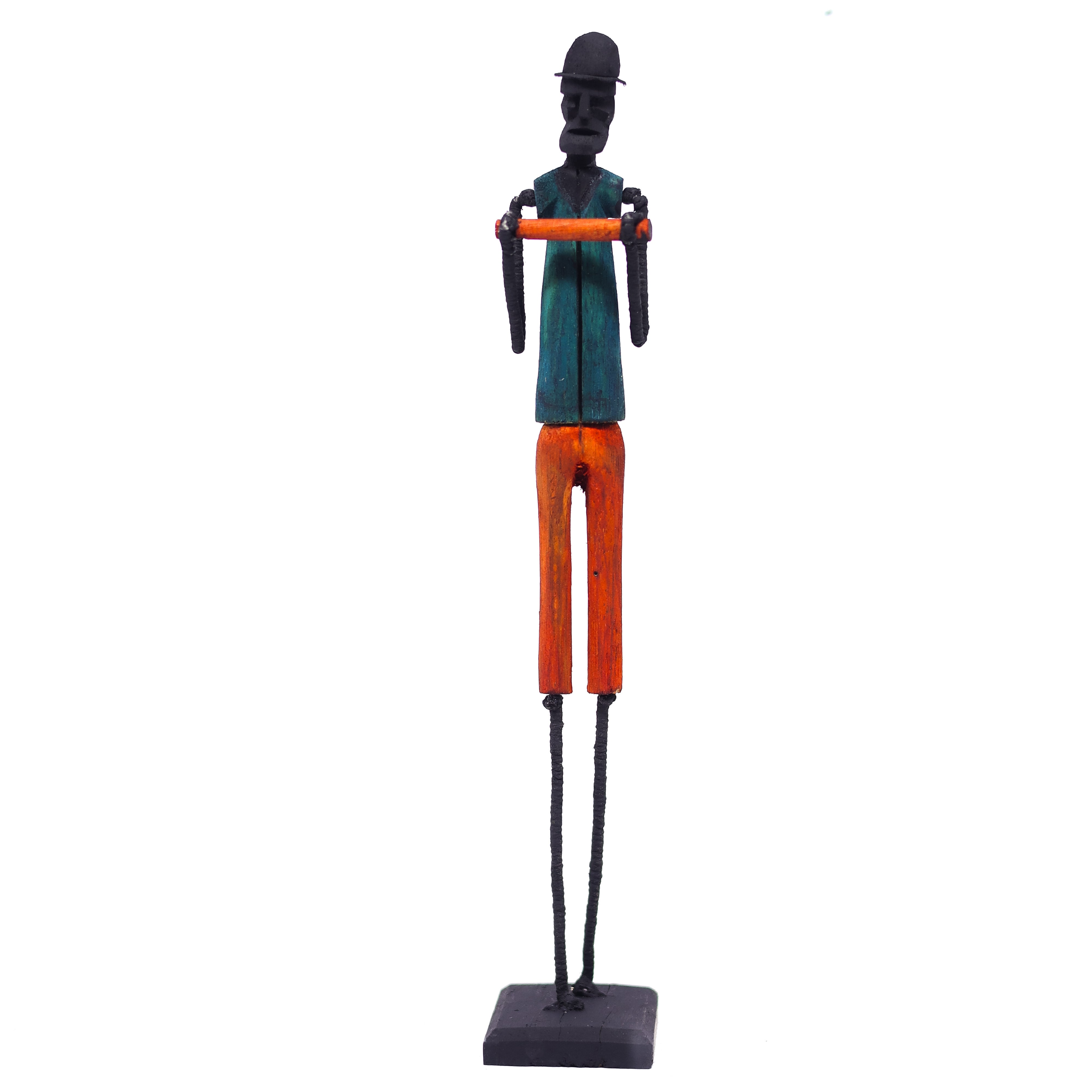 Escultura Madeira e Arame 18