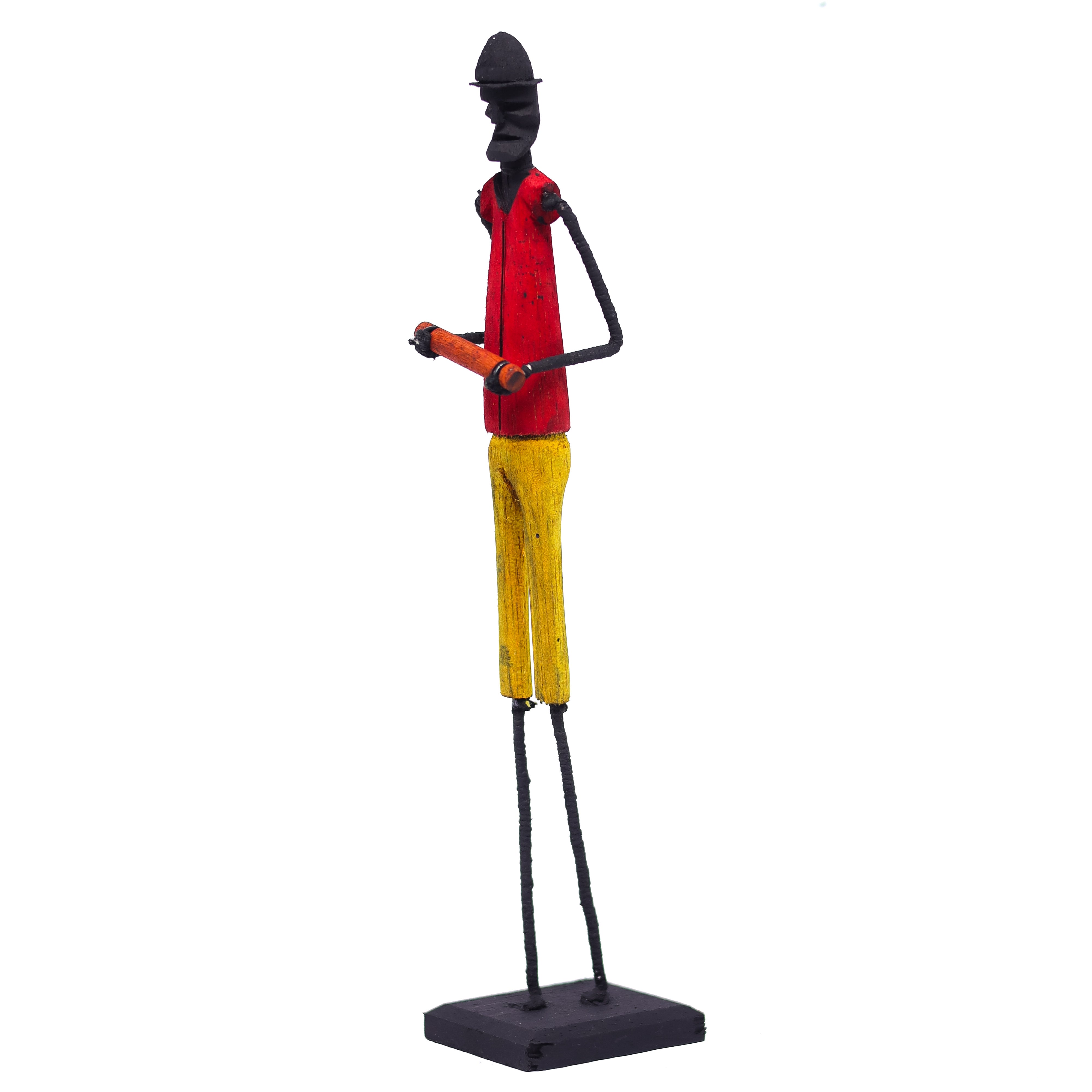 Escultura Madeira e Arame 22