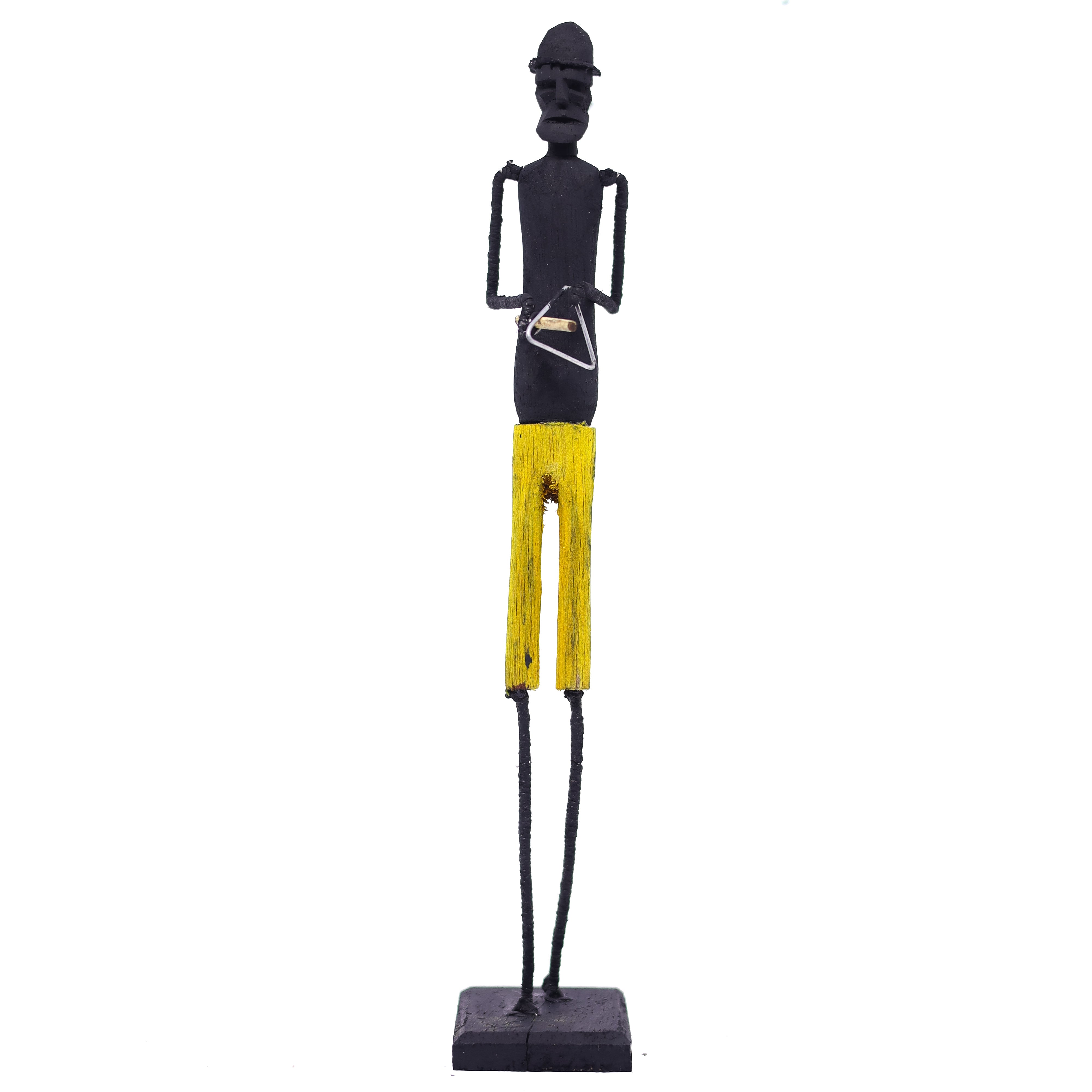 Escultura Madeira e Arame 55