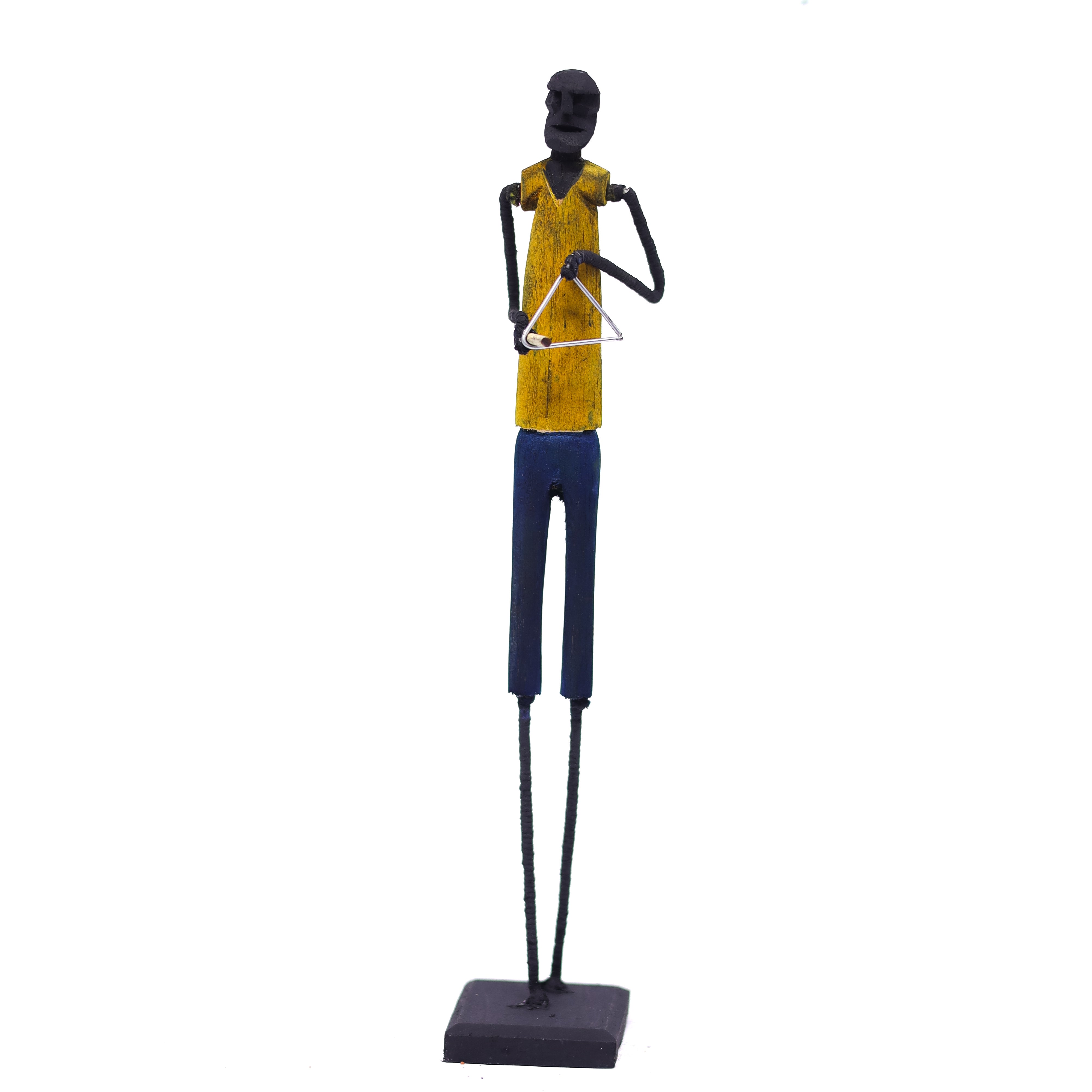 Escultura Madeira e Arame 43