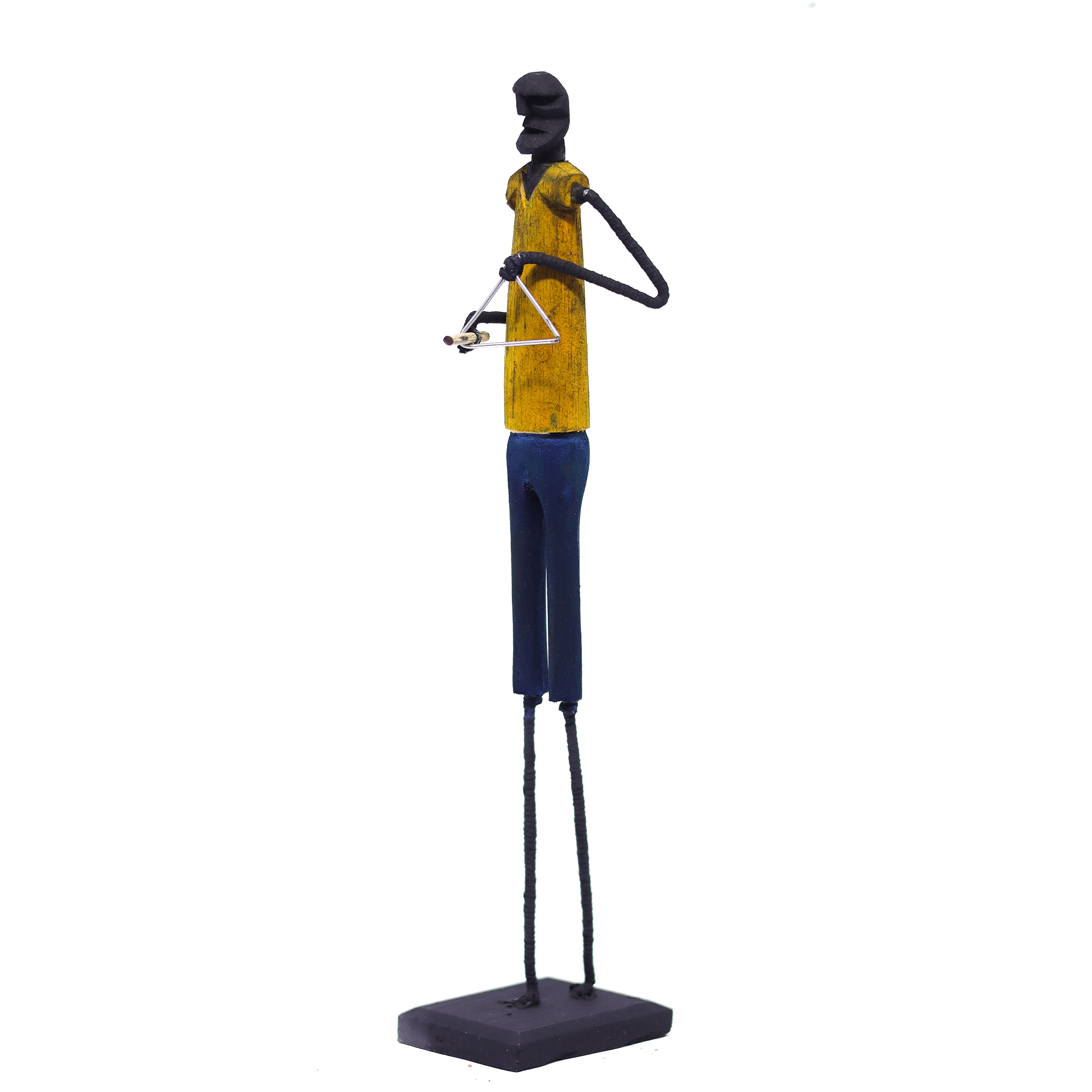 Escultura Madeira e Arame 43