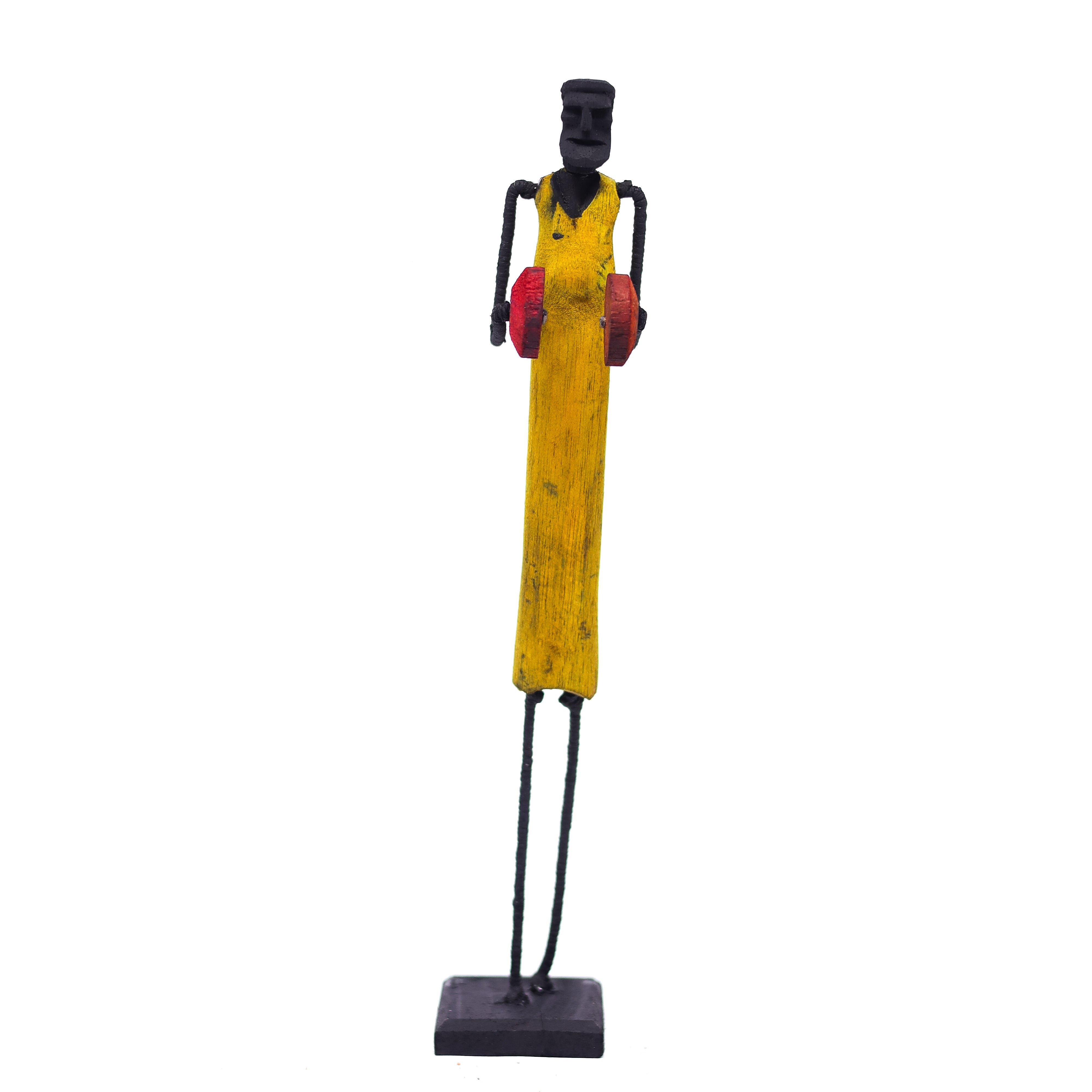 Escultura Madeira e Arame 44