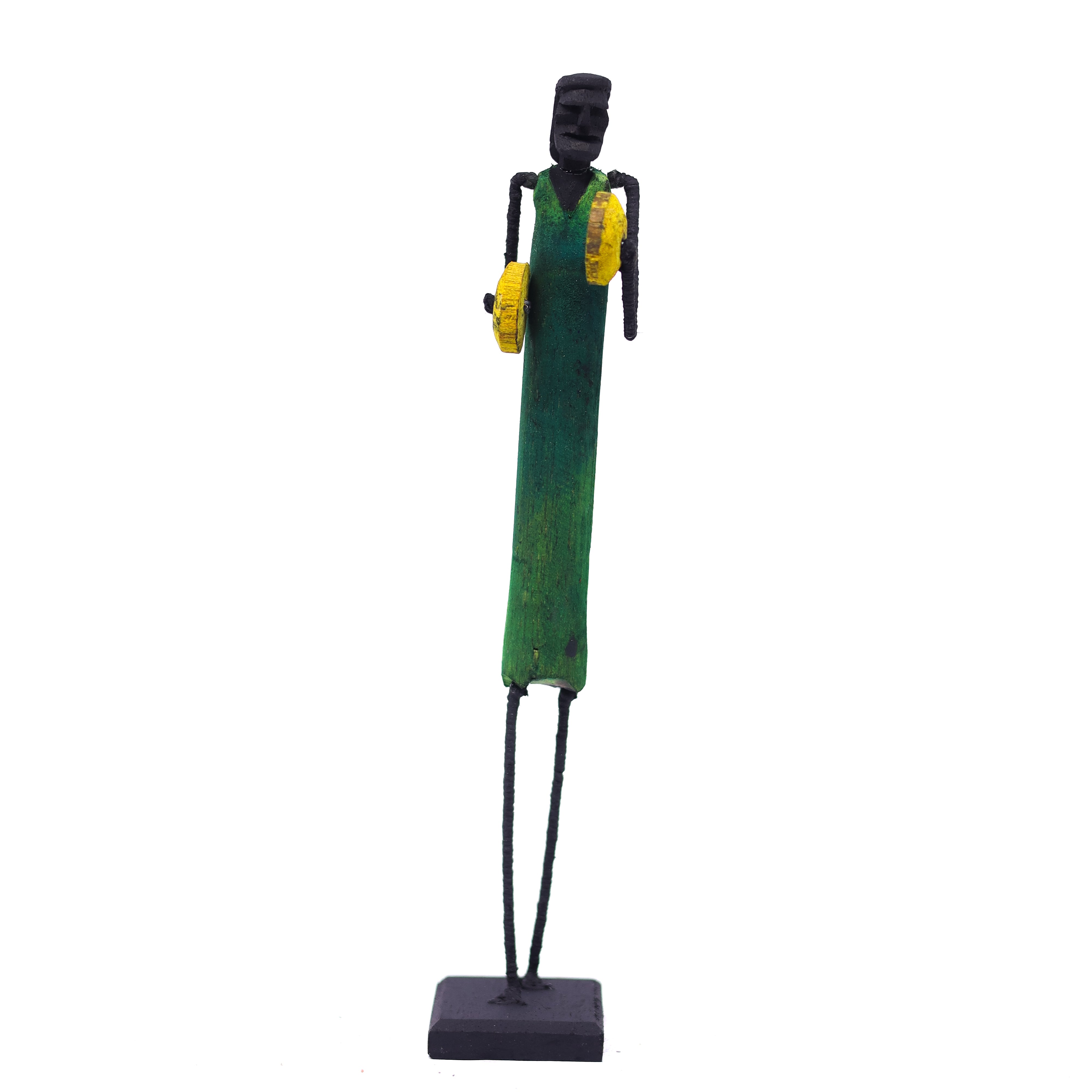 Escultura Madeira e Arame 52