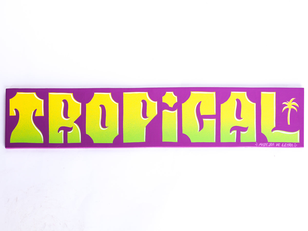 Placa Tropical 11 X 55