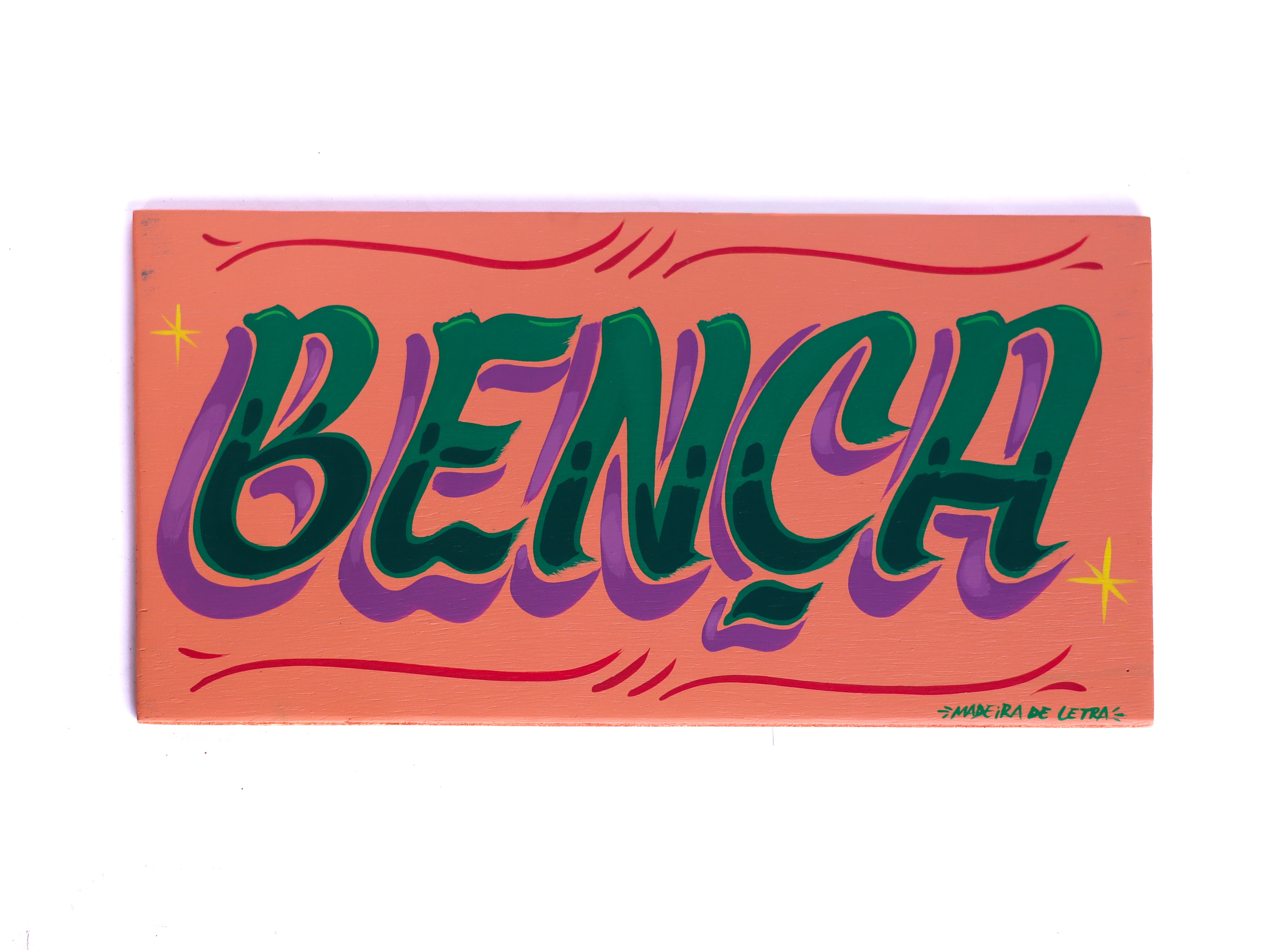 Placa Bença 20 X 40