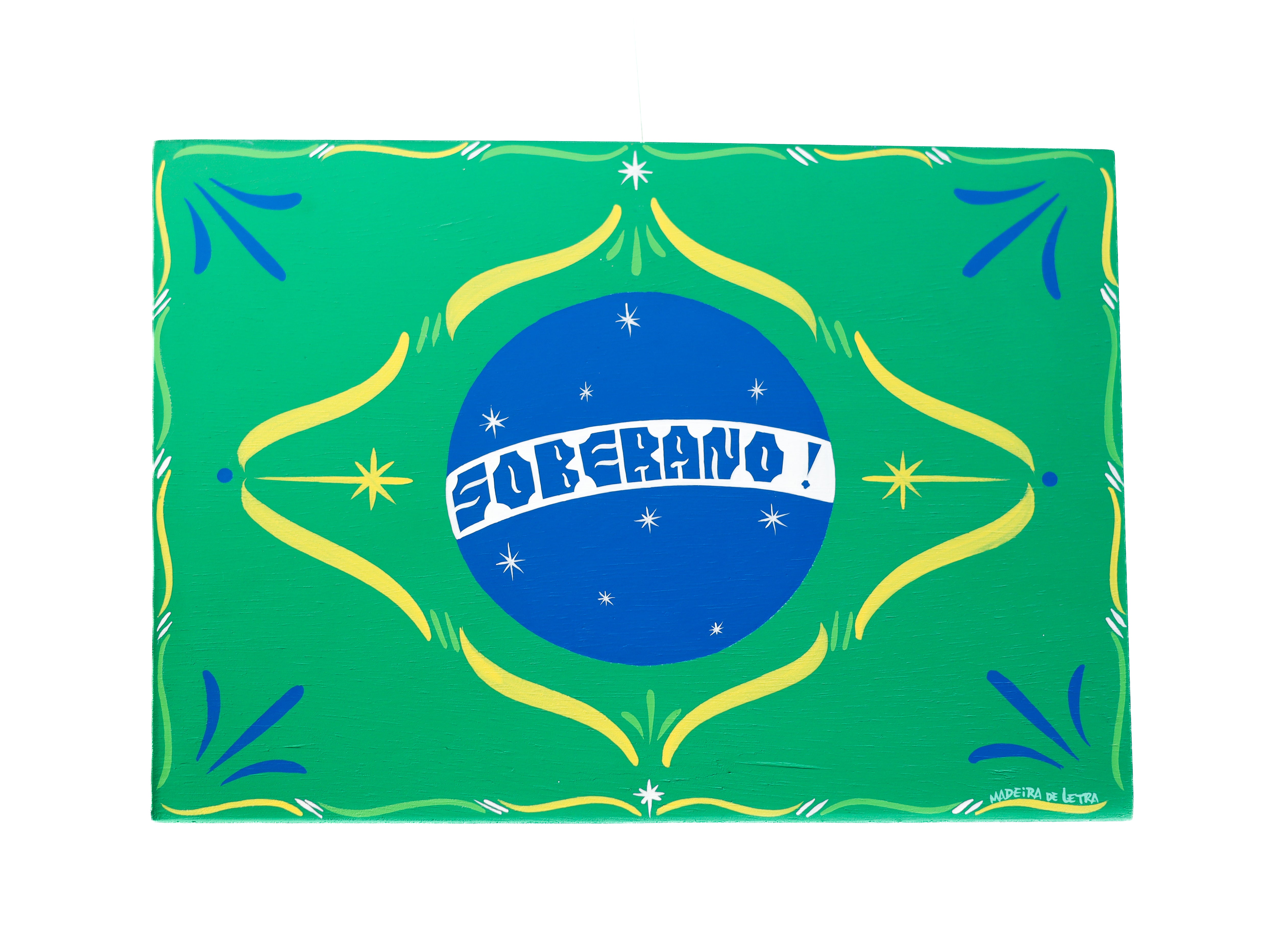 Placa Soberano 30 X 42