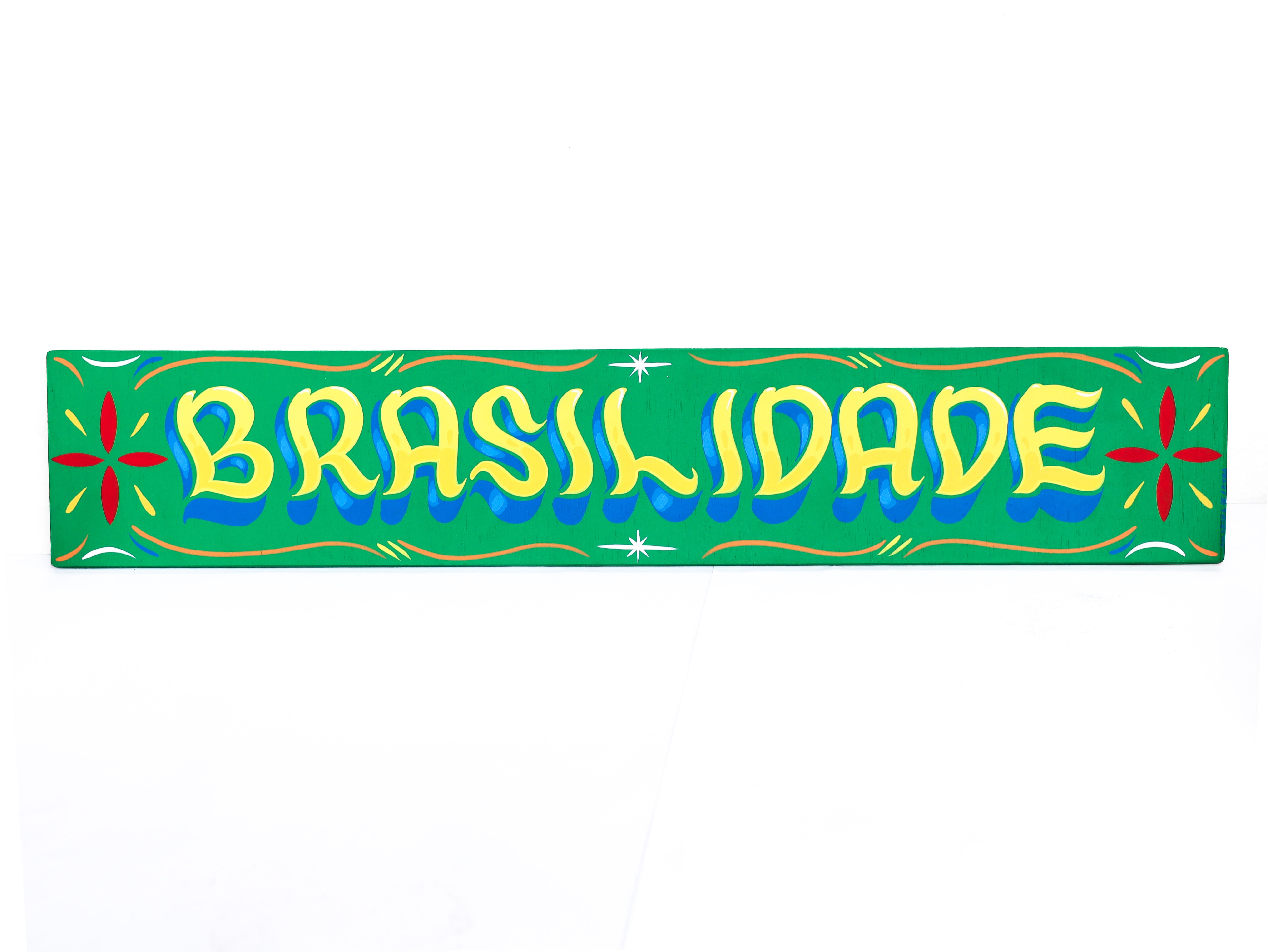 Placa Brasilidade 15 X 79