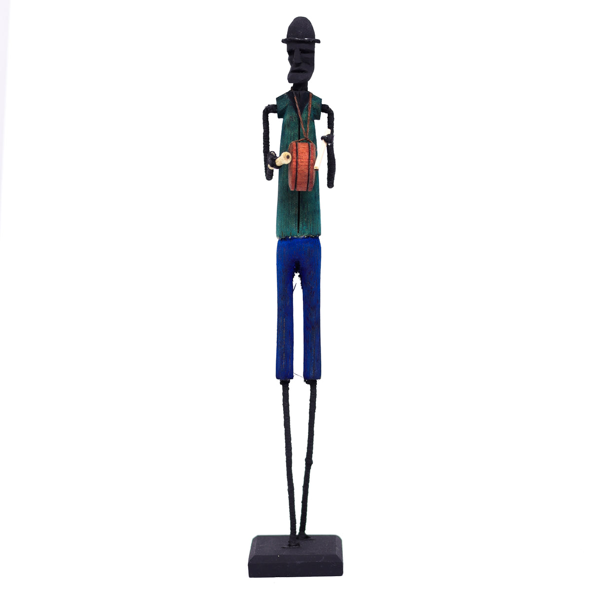 Escultura Madeira e Arame 108