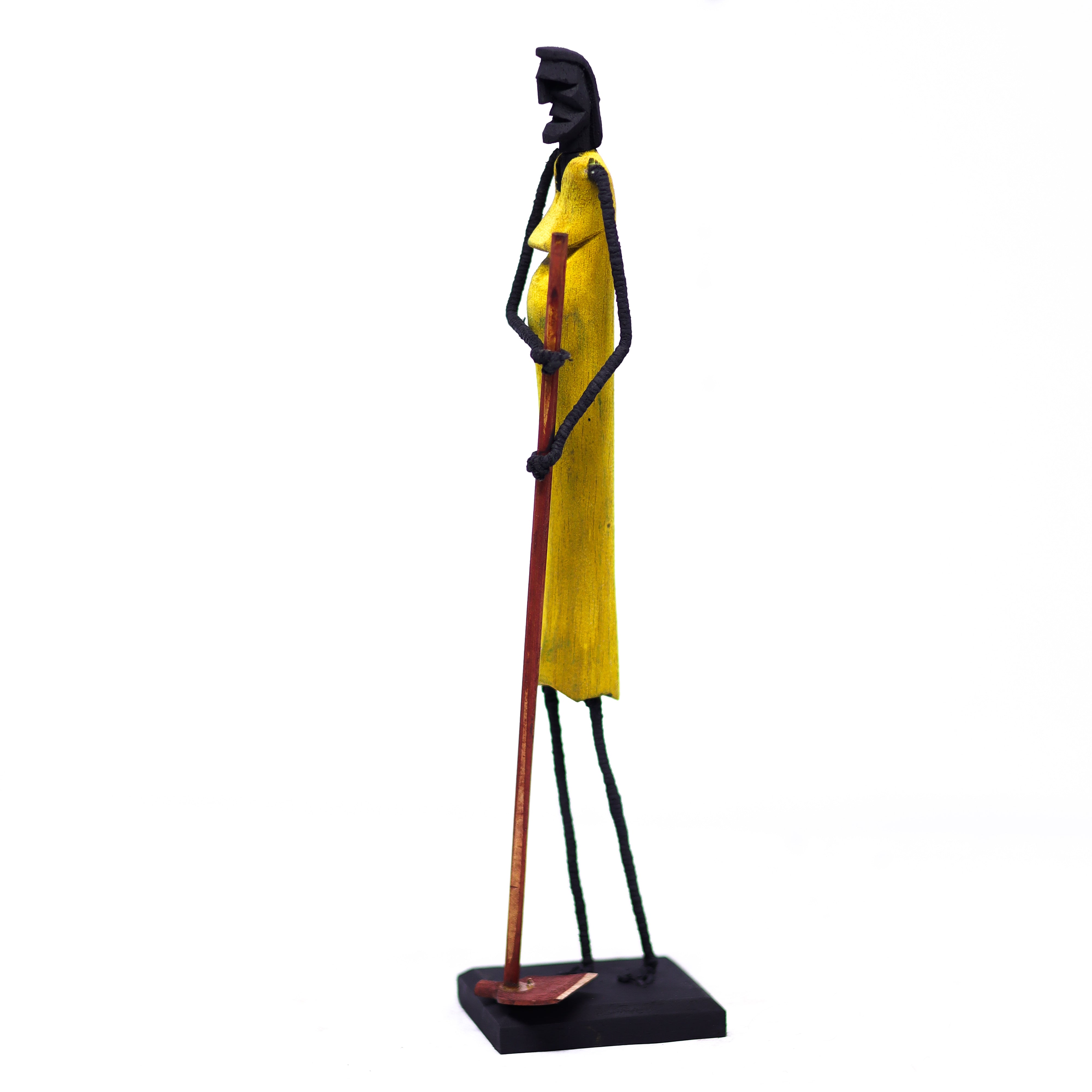 Escultura Madeira e Arame 254