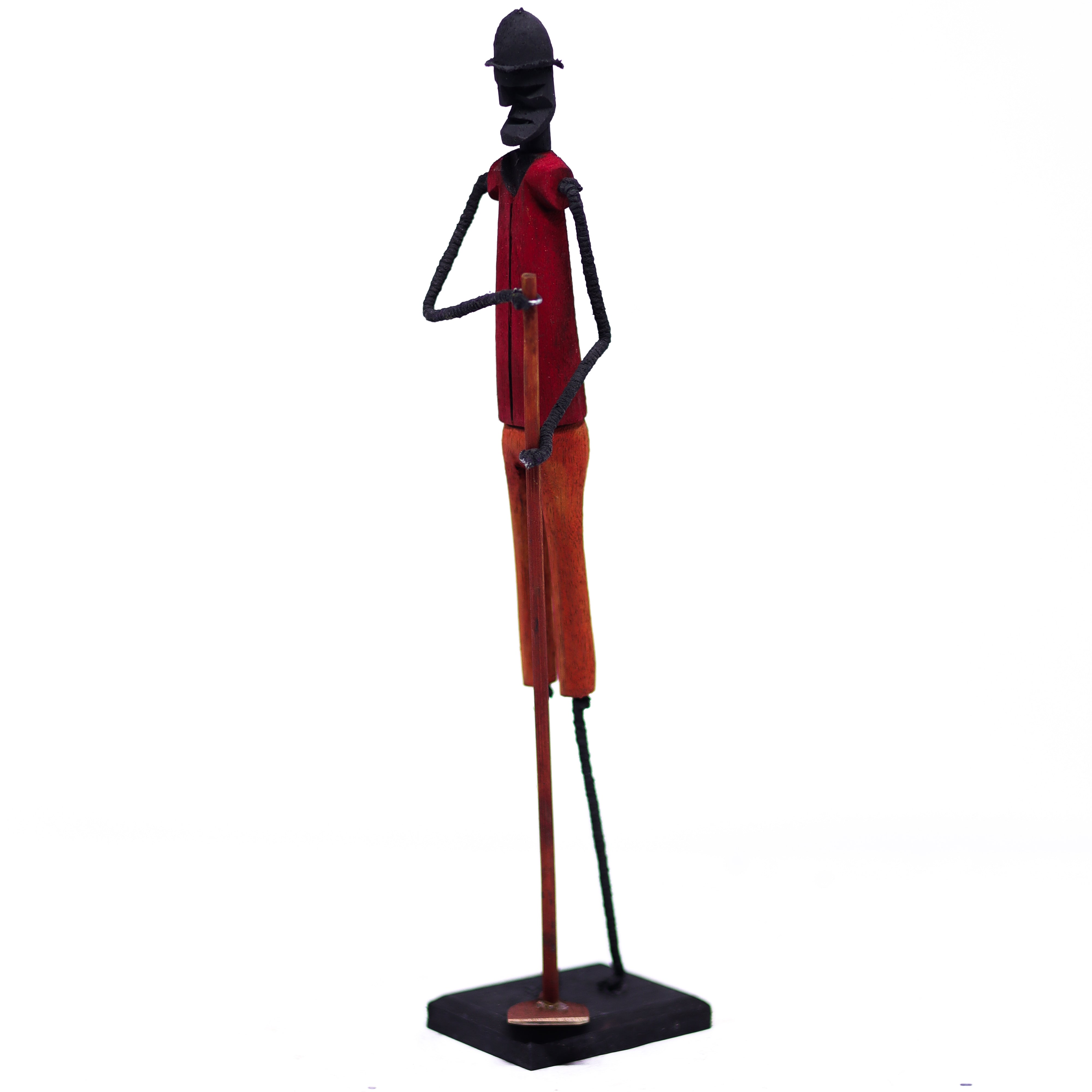 Escultura Madeira e Arame 211