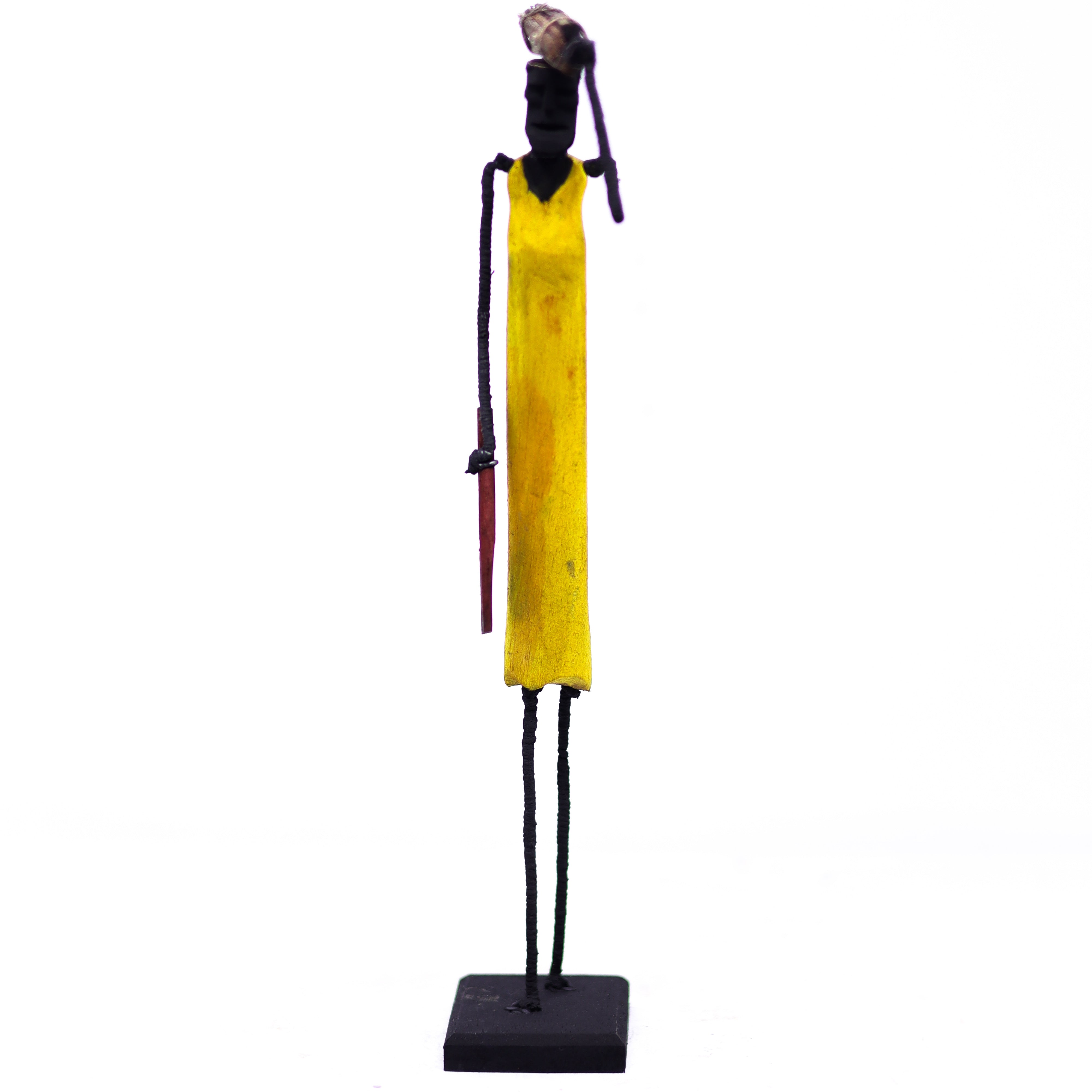 Escultura Madeira e Arame 212
