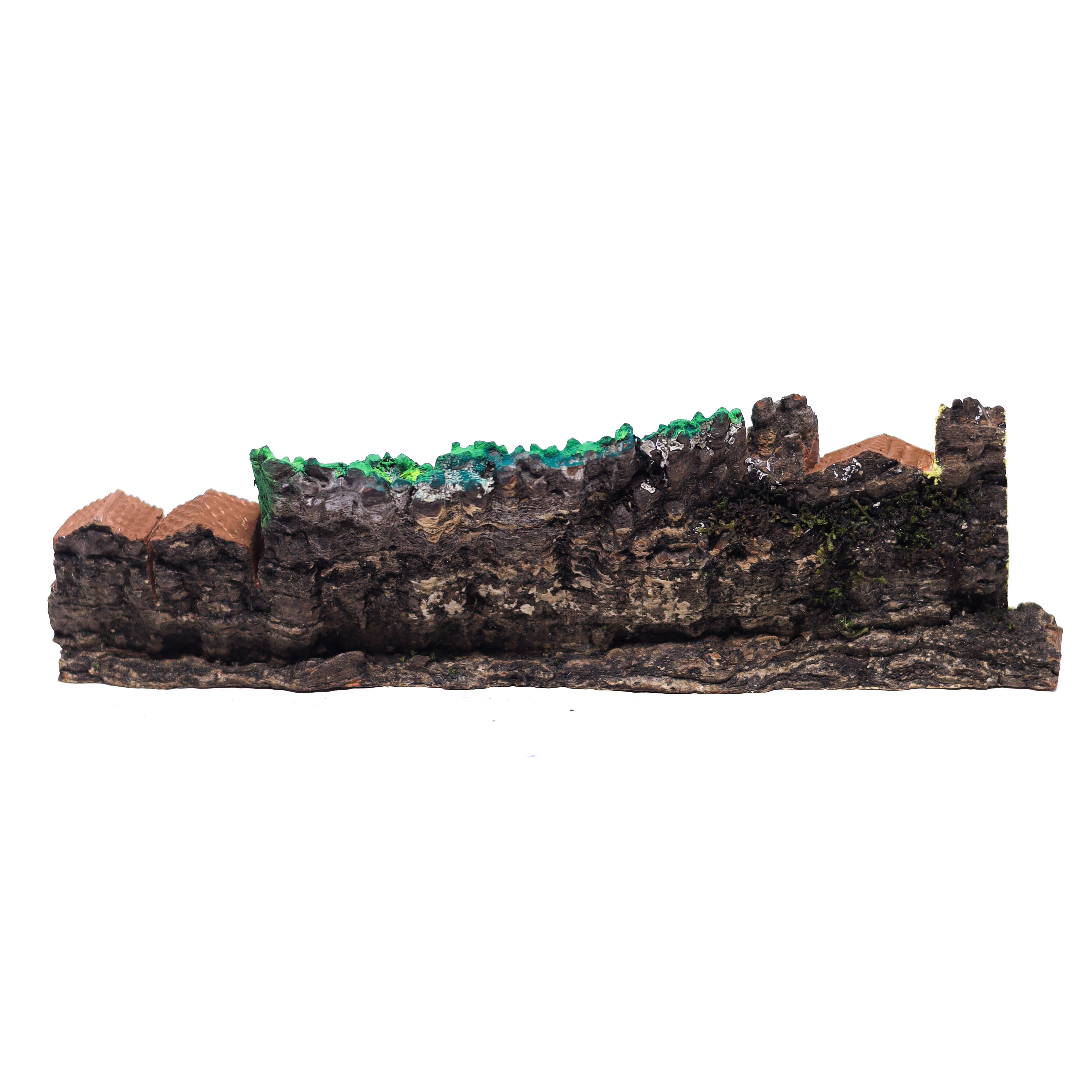 Escultura Casinha Talhada na Madeira CMS 21 cm