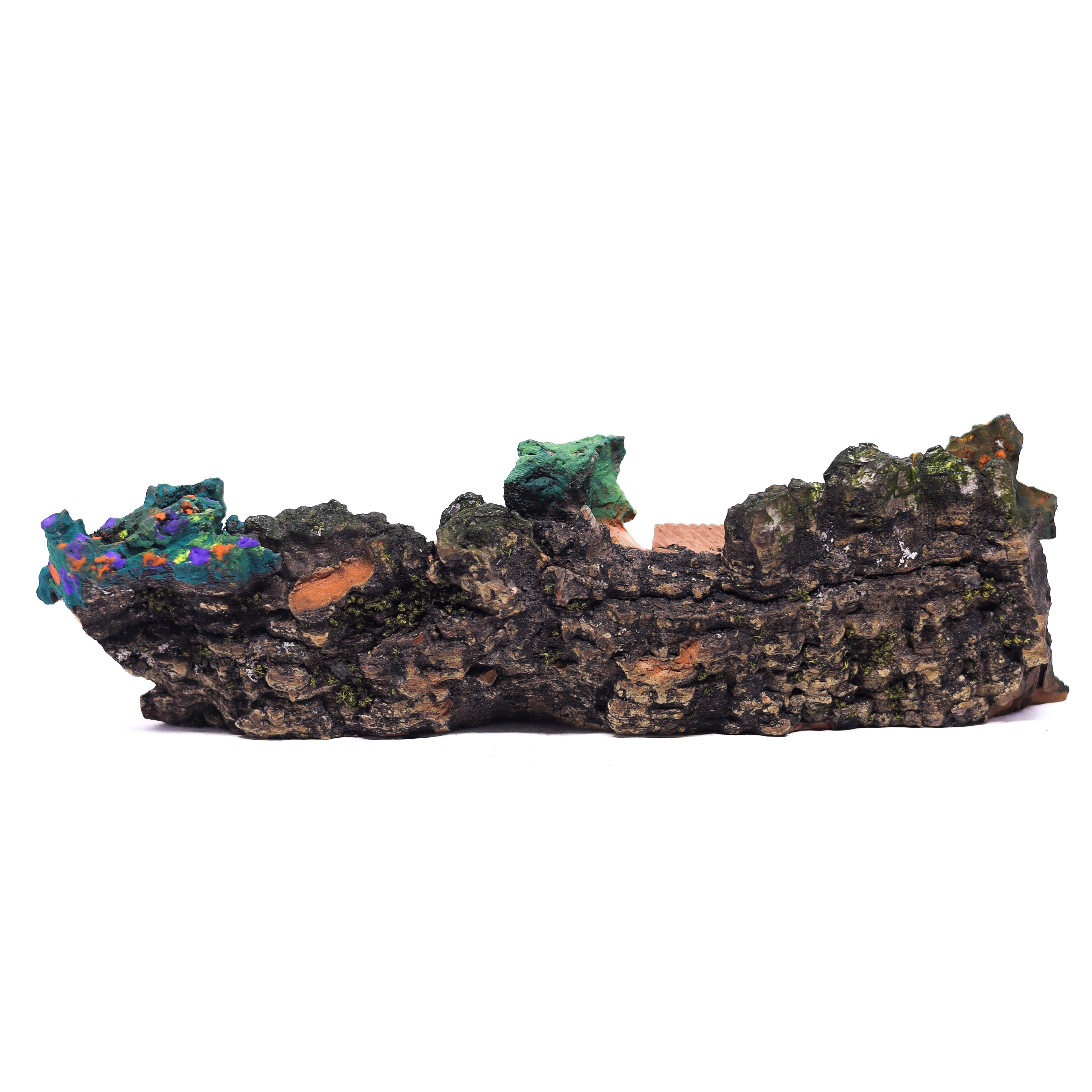 Escultura Casinha Talhada na Madeira CMS 23 cm