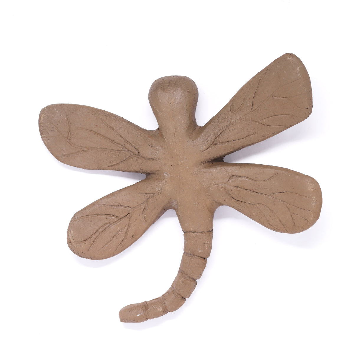 Escultura Libélula em Cerâmica