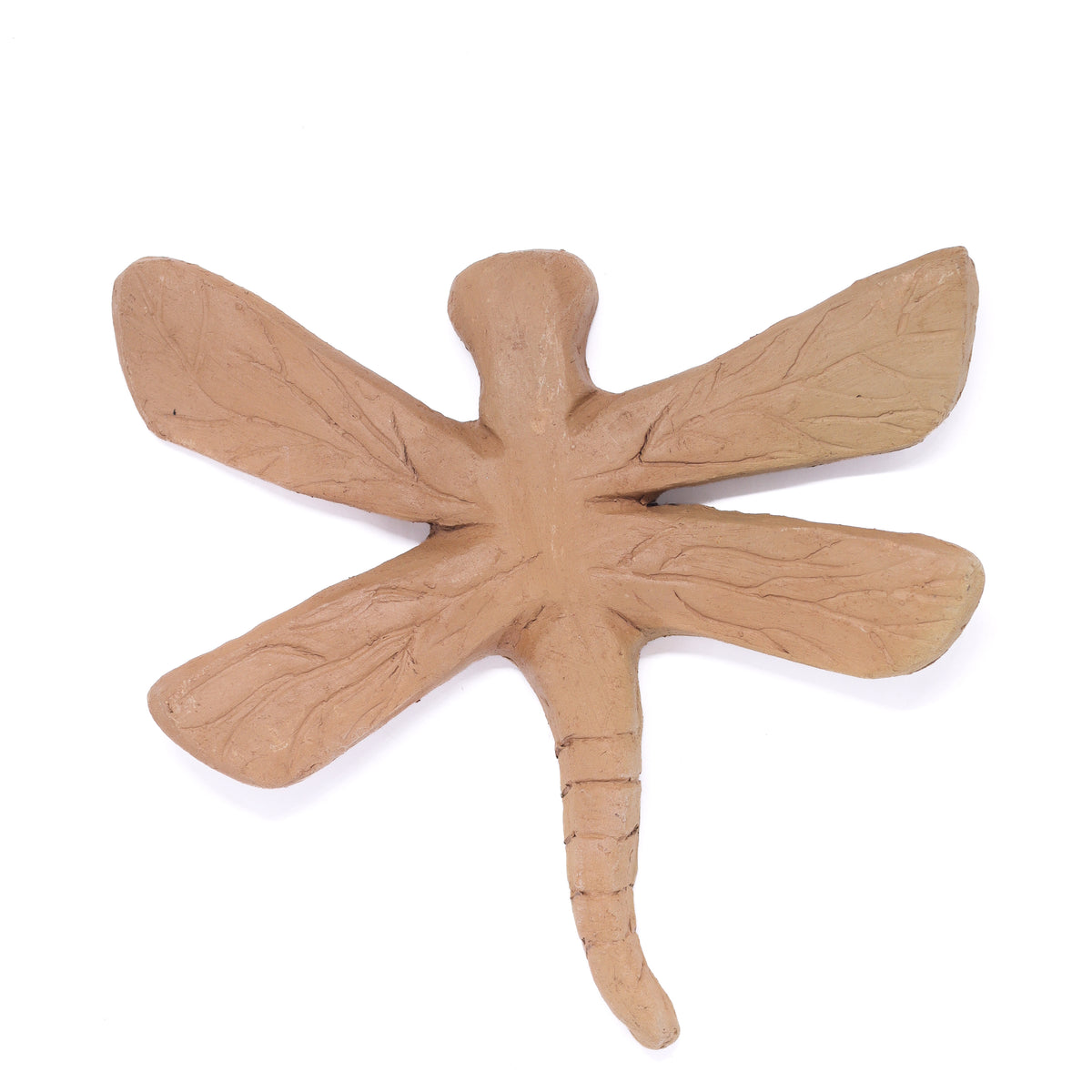Escultura Libélula em Cerâmica
