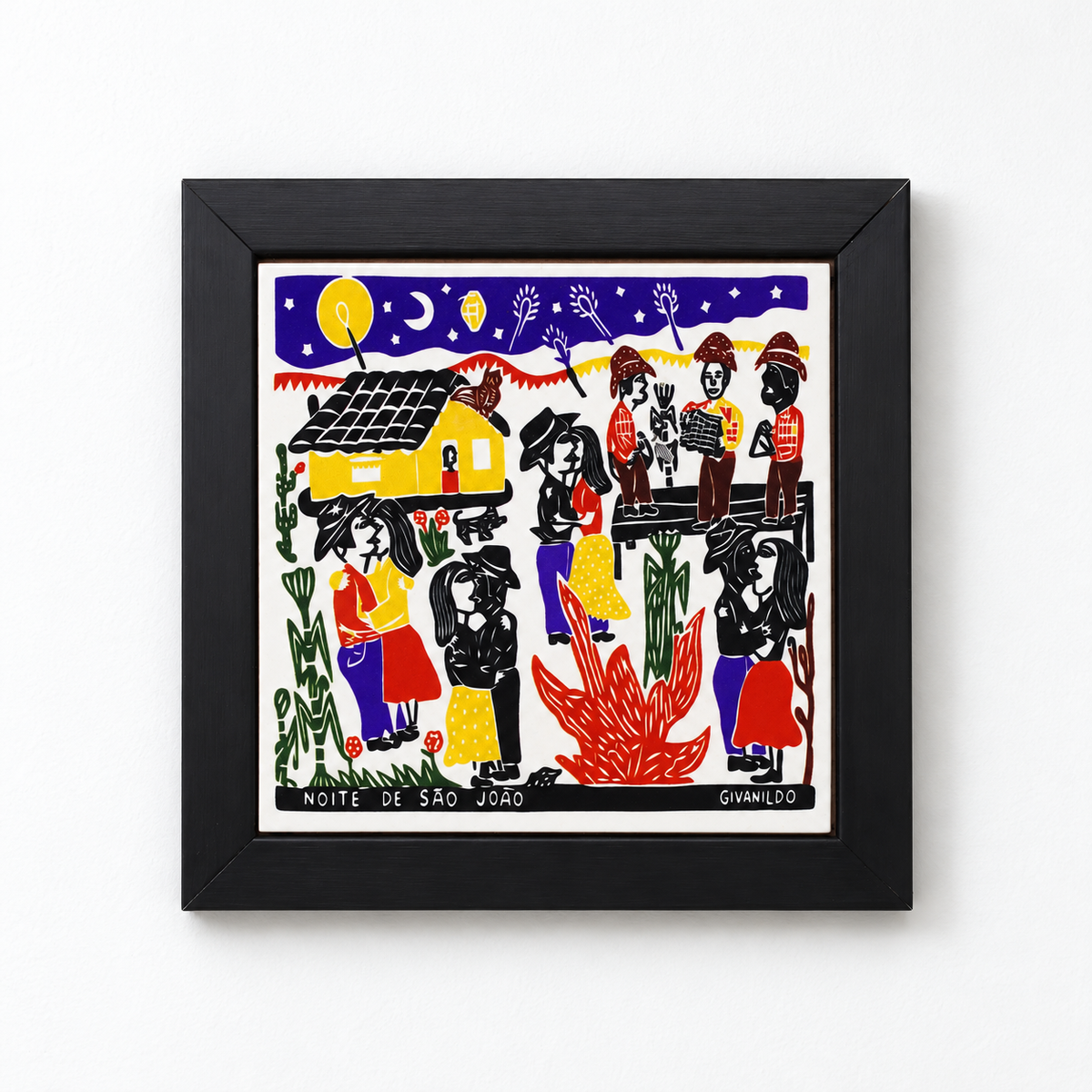 Quadrinho Noite de São João 20 X 20 cm