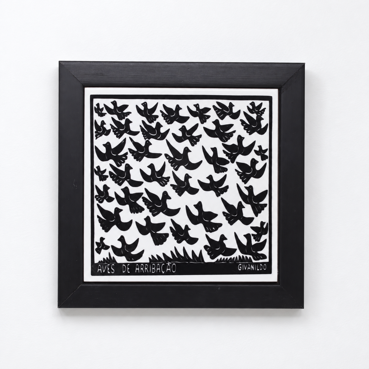 Quadrinho Aves de Arribação 20 X 20 cm