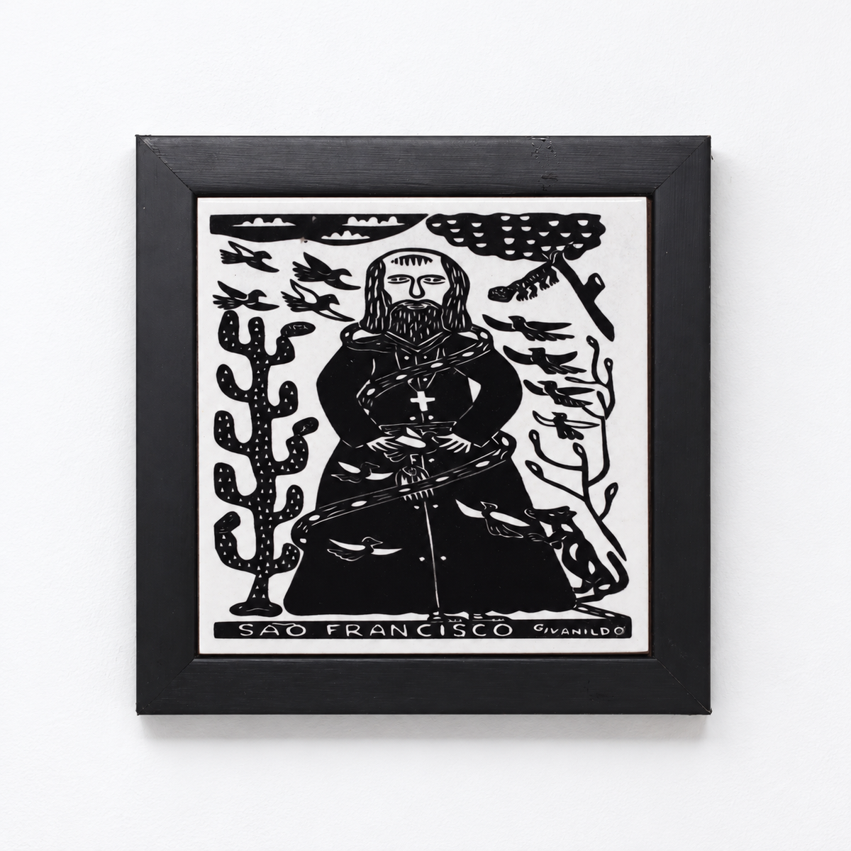 Quadrinho São Francisco 20 X 20 cm