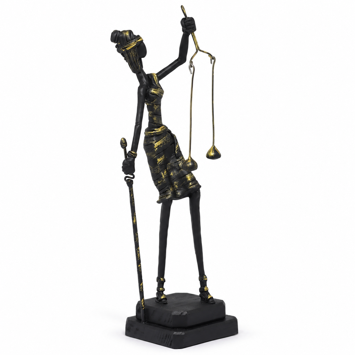 Escultura Deusa da Justiça