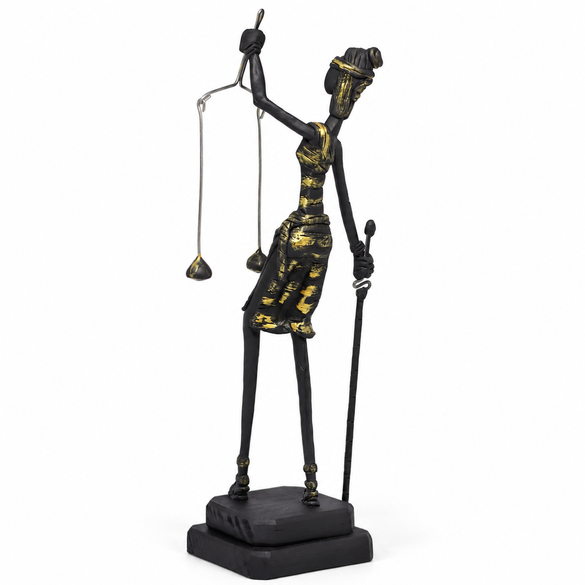 Escultura Deusa da Justiça