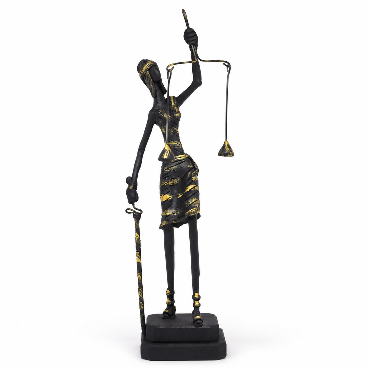 Escultura Deusa da Justiça