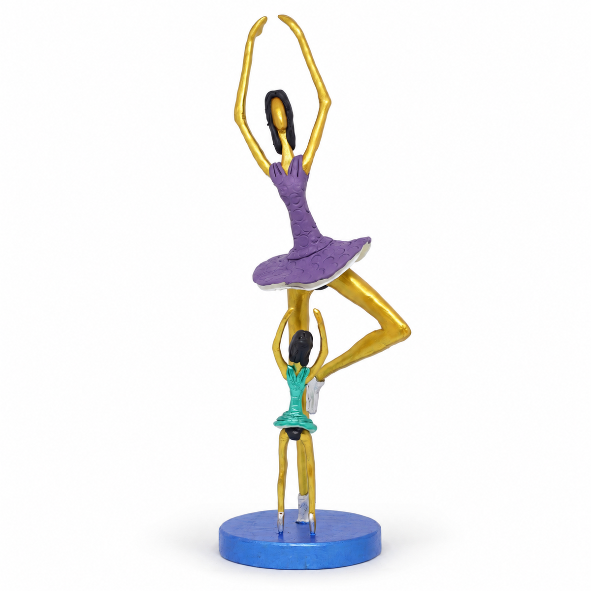 Escultura Bailarina Bambolê G